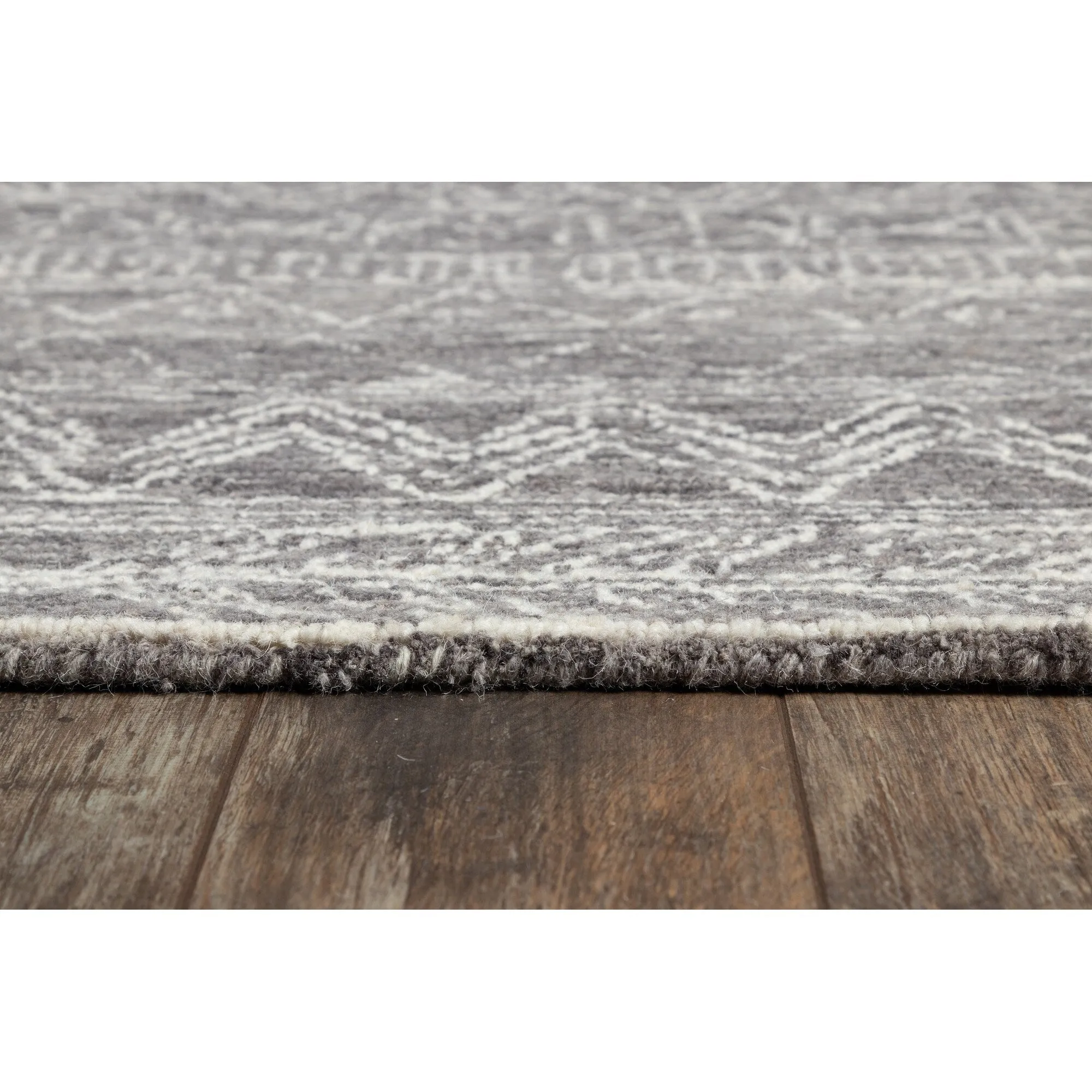 Momeni Mallorca Hand-hooked Geometric Wool Area Rug