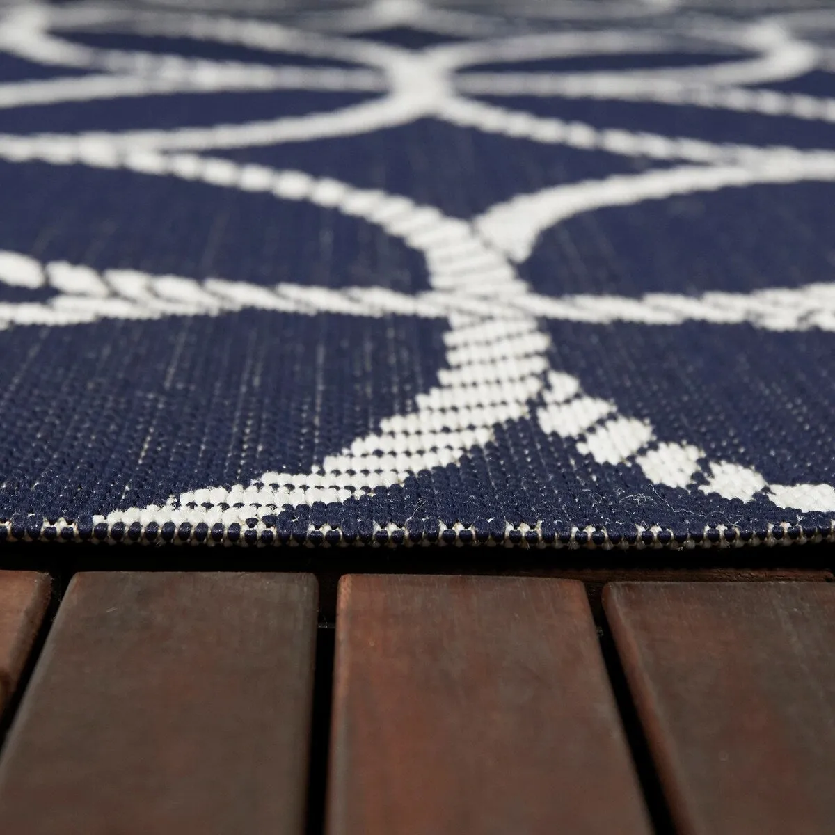 Murphy Nautical Medallion Indoor/Outdoor Area Rug