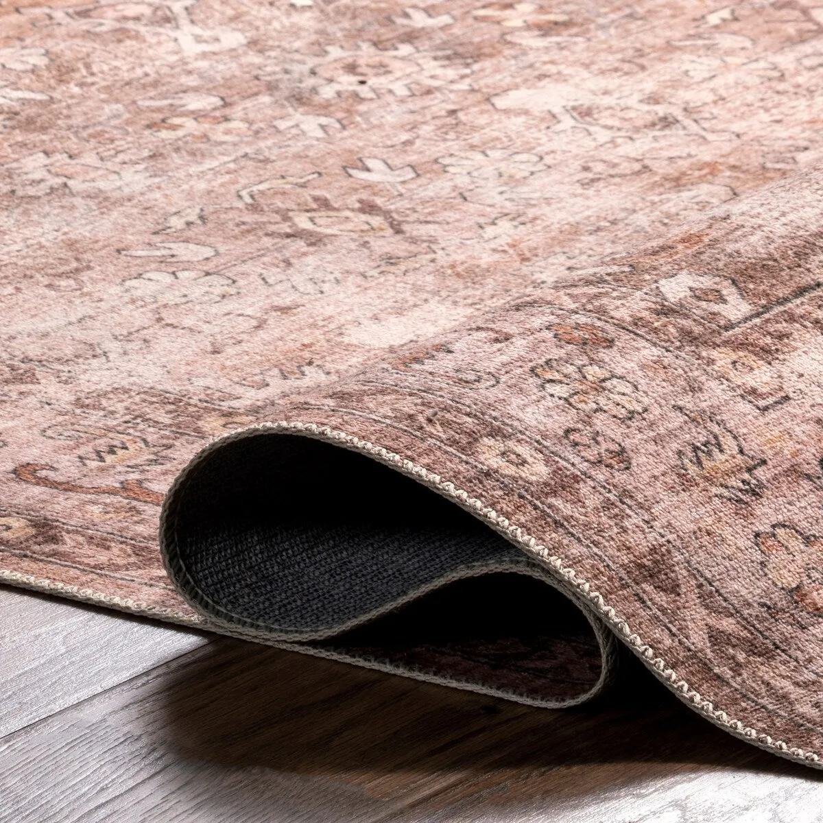 Myrtle Vintage Machine Washable Area Rug