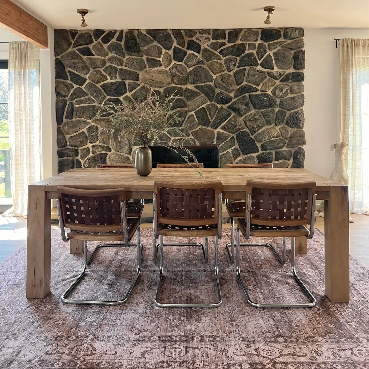 Myrtle Vintage Machine Washable Area Rug