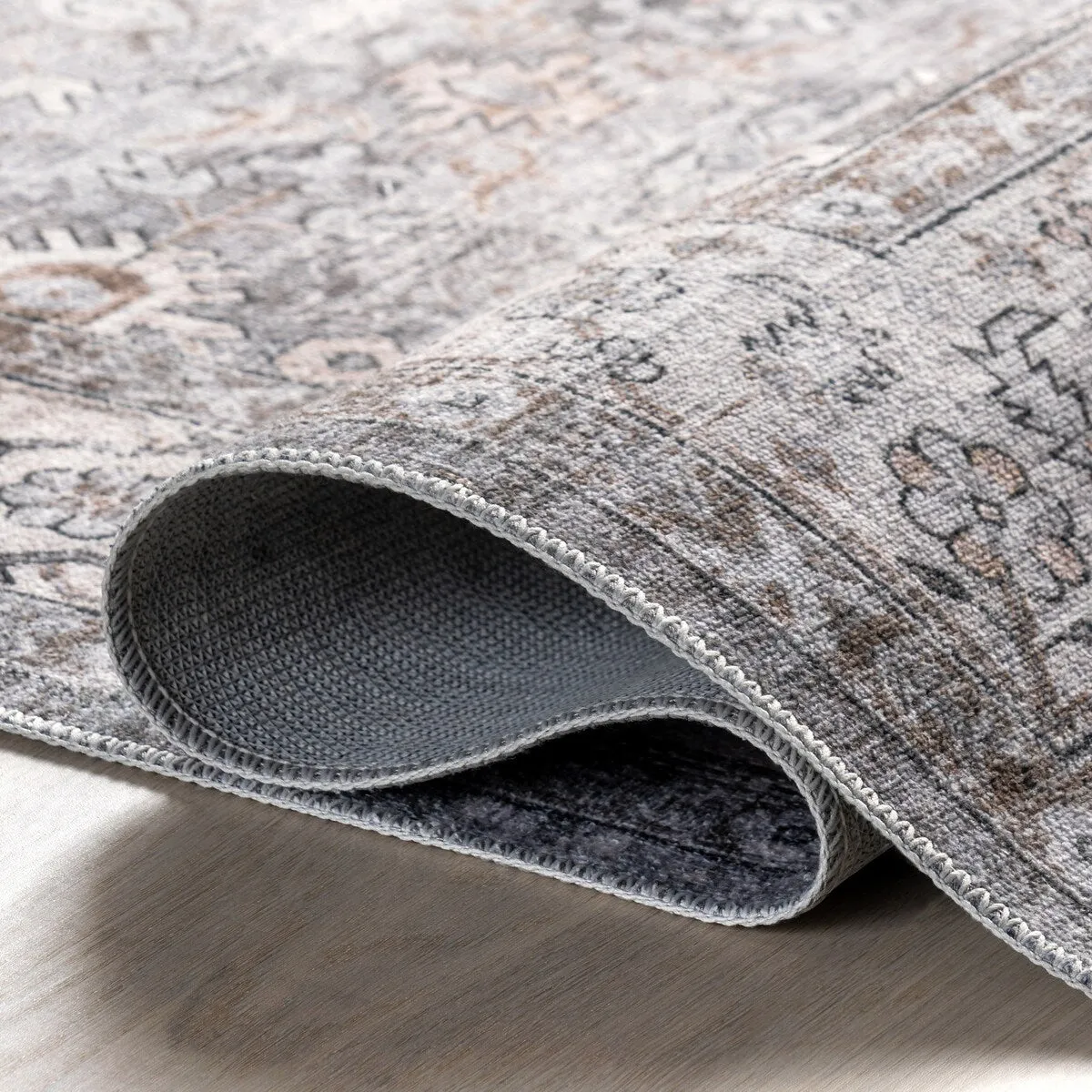 Myrtle Vintage Machine Washable Area Rug