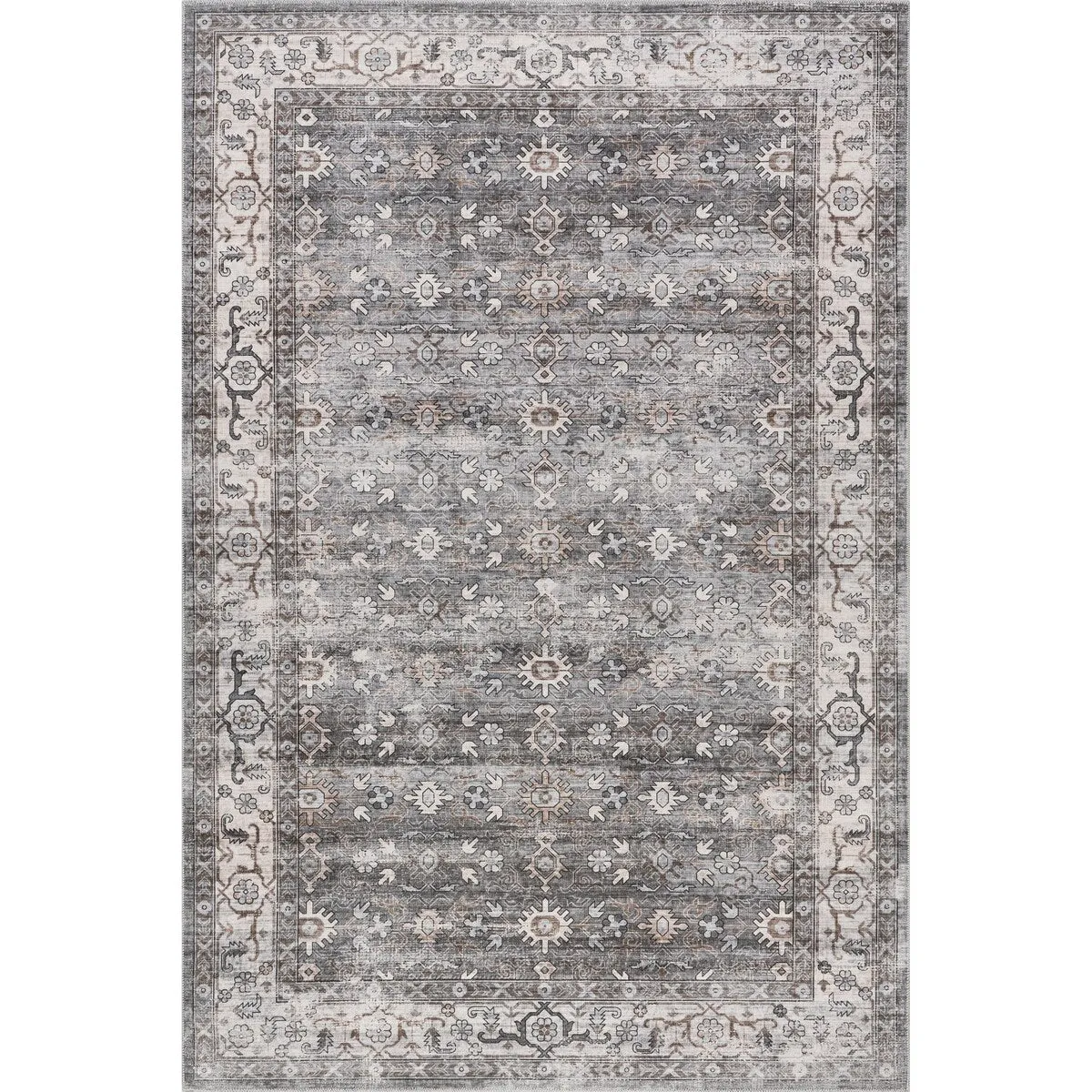 Myrtle Vintage Machine Washable Area Rug