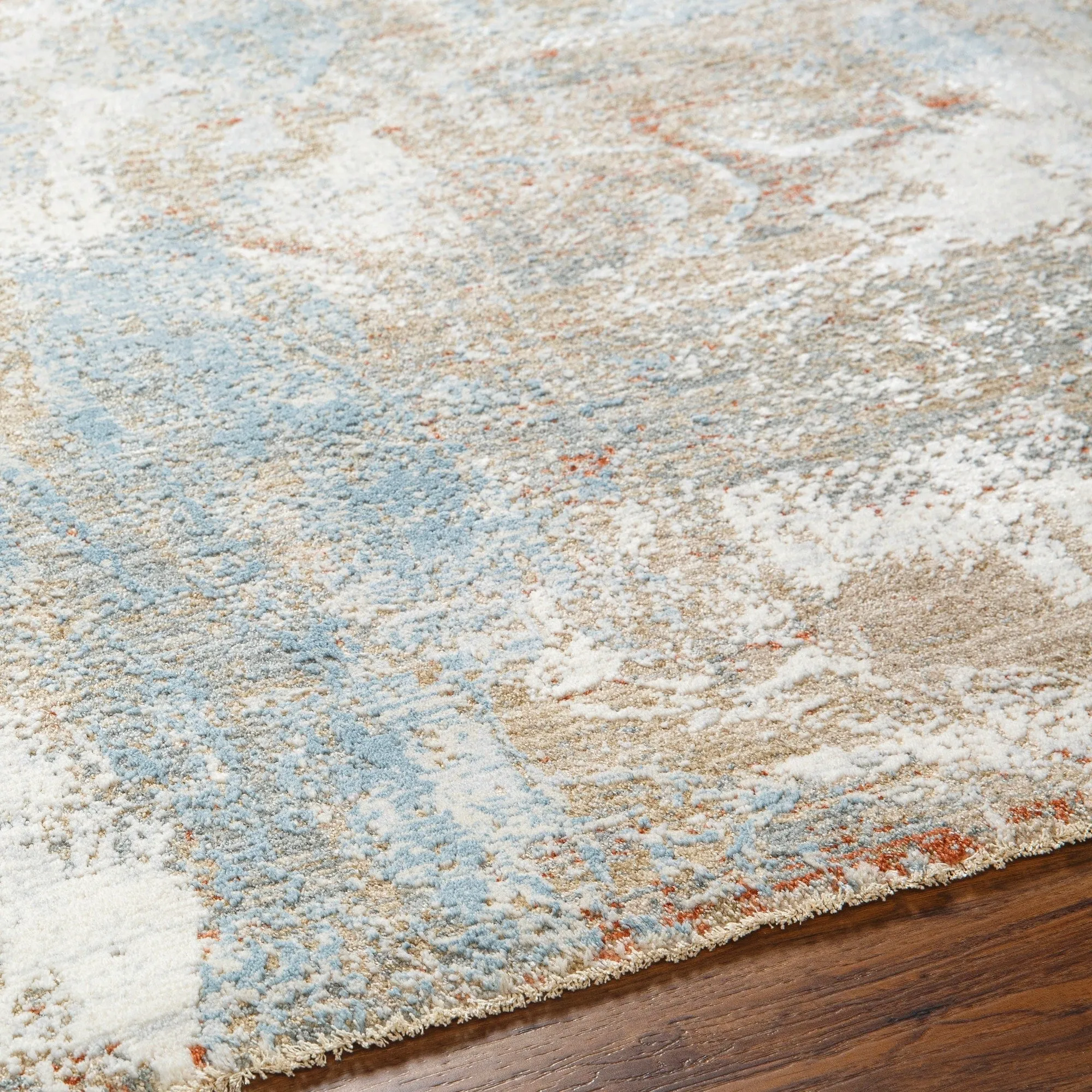 Myrtlle Abstract Swirl Area Rug