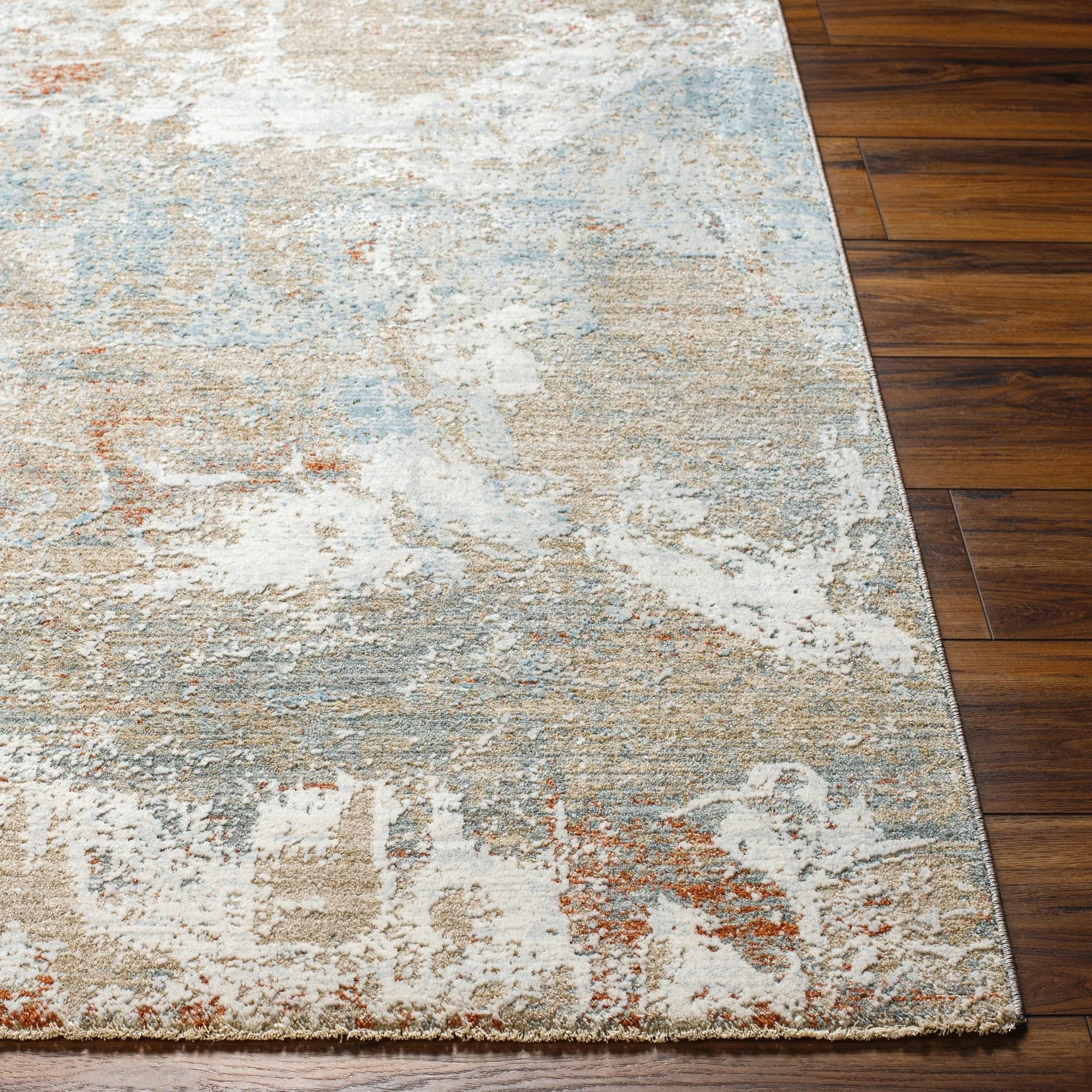 Myrtlle Abstract Swirl Area Rug