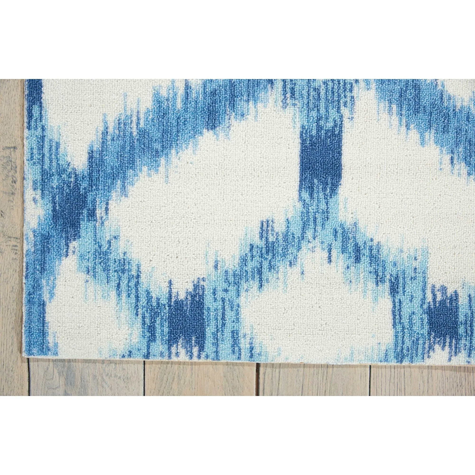 Naples Trellis Ikat Aegean Indoor/ Outdoor Area Rug by Havenside Home