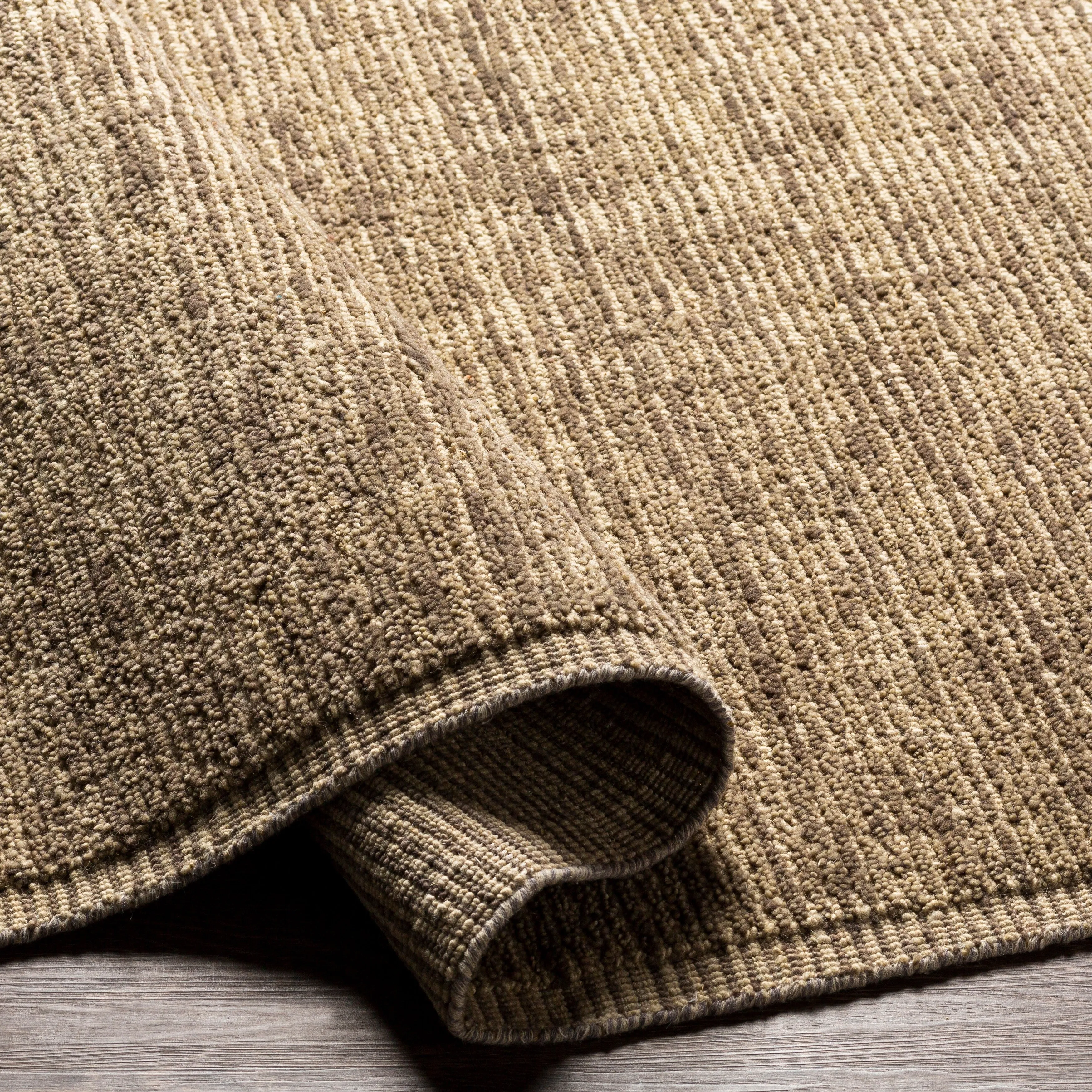 Neve Handmade Modern Textured Wool Area Rug