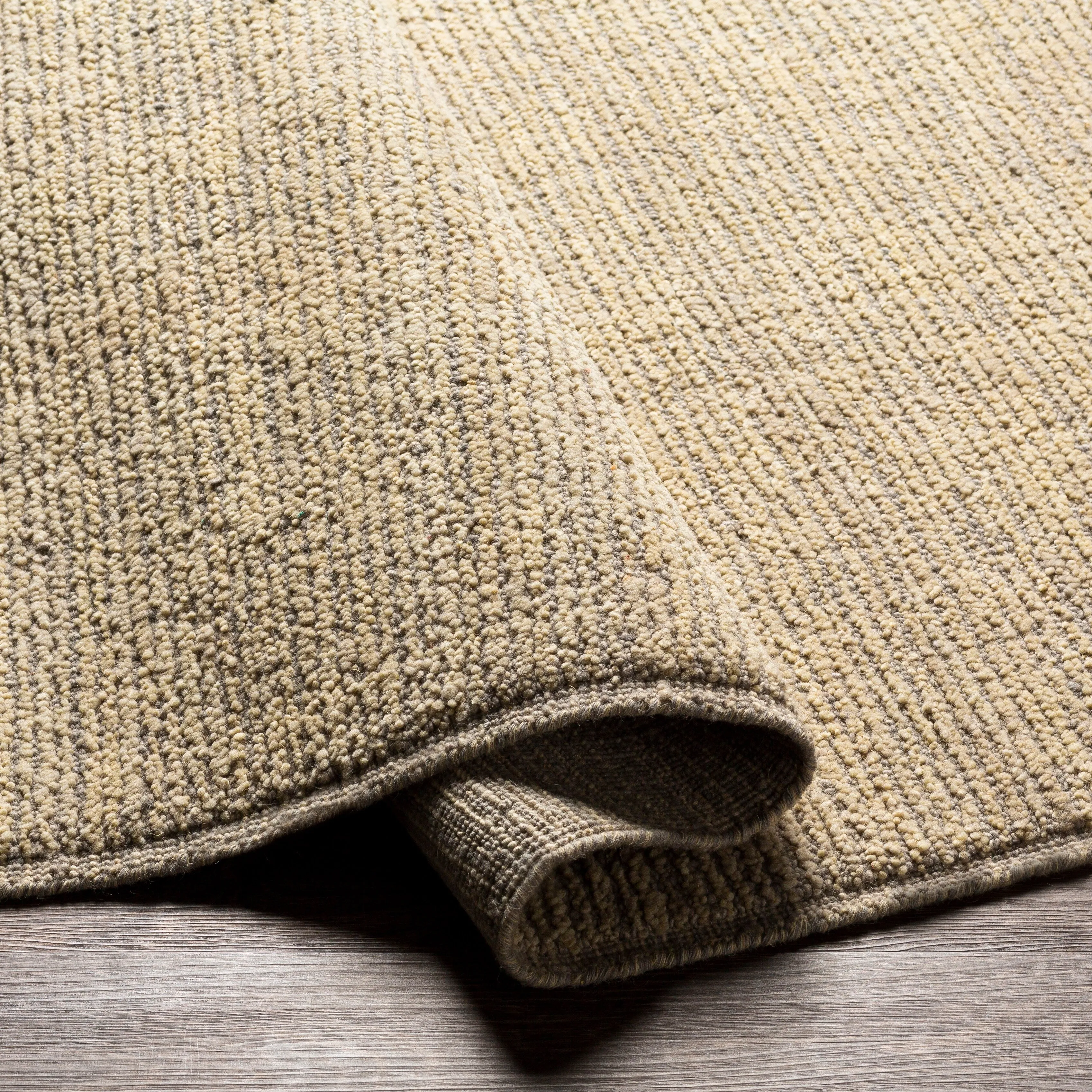 Neve Handmade Modern Textured Wool Area Rug
