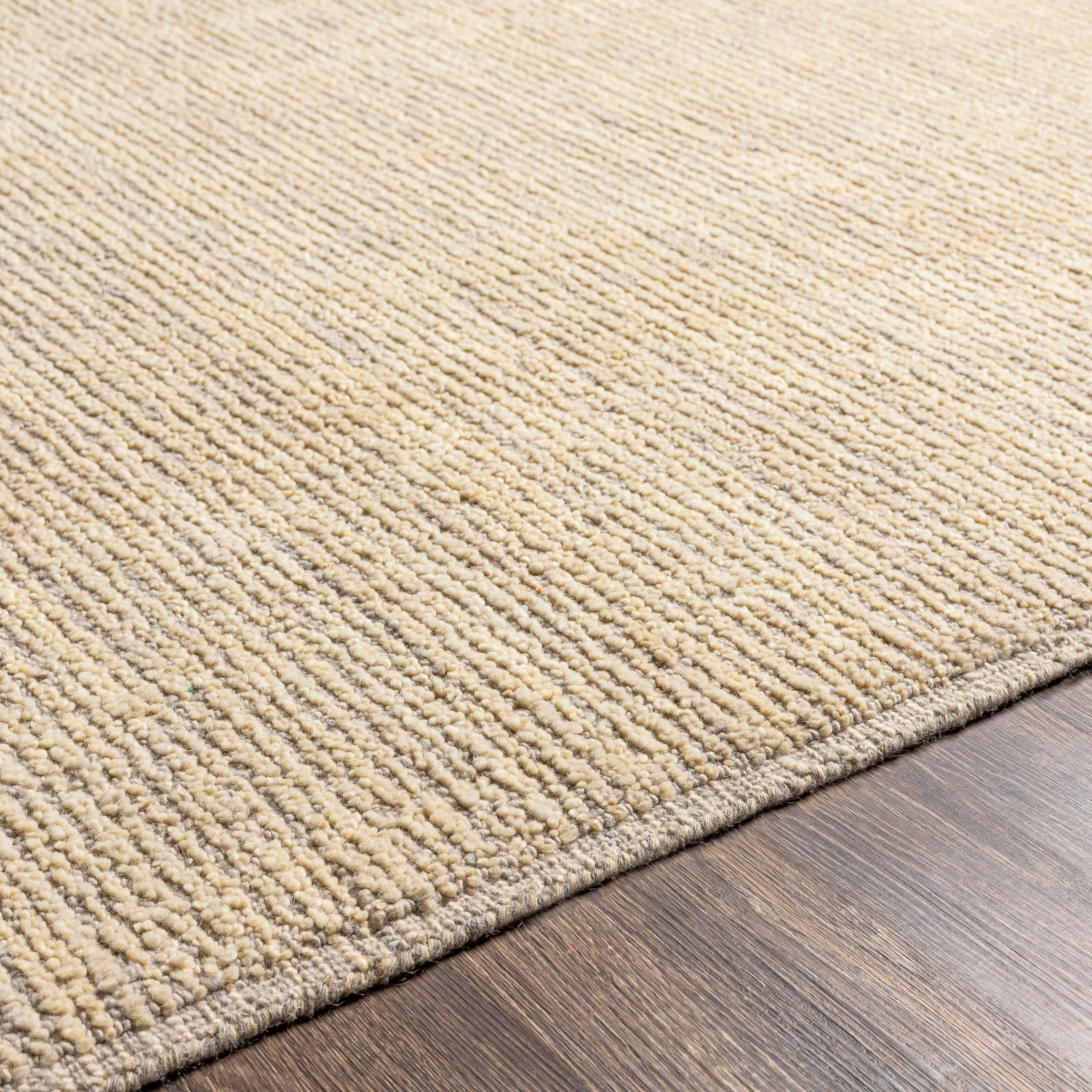 Neve Handmade Modern Textured Wool Area Rug