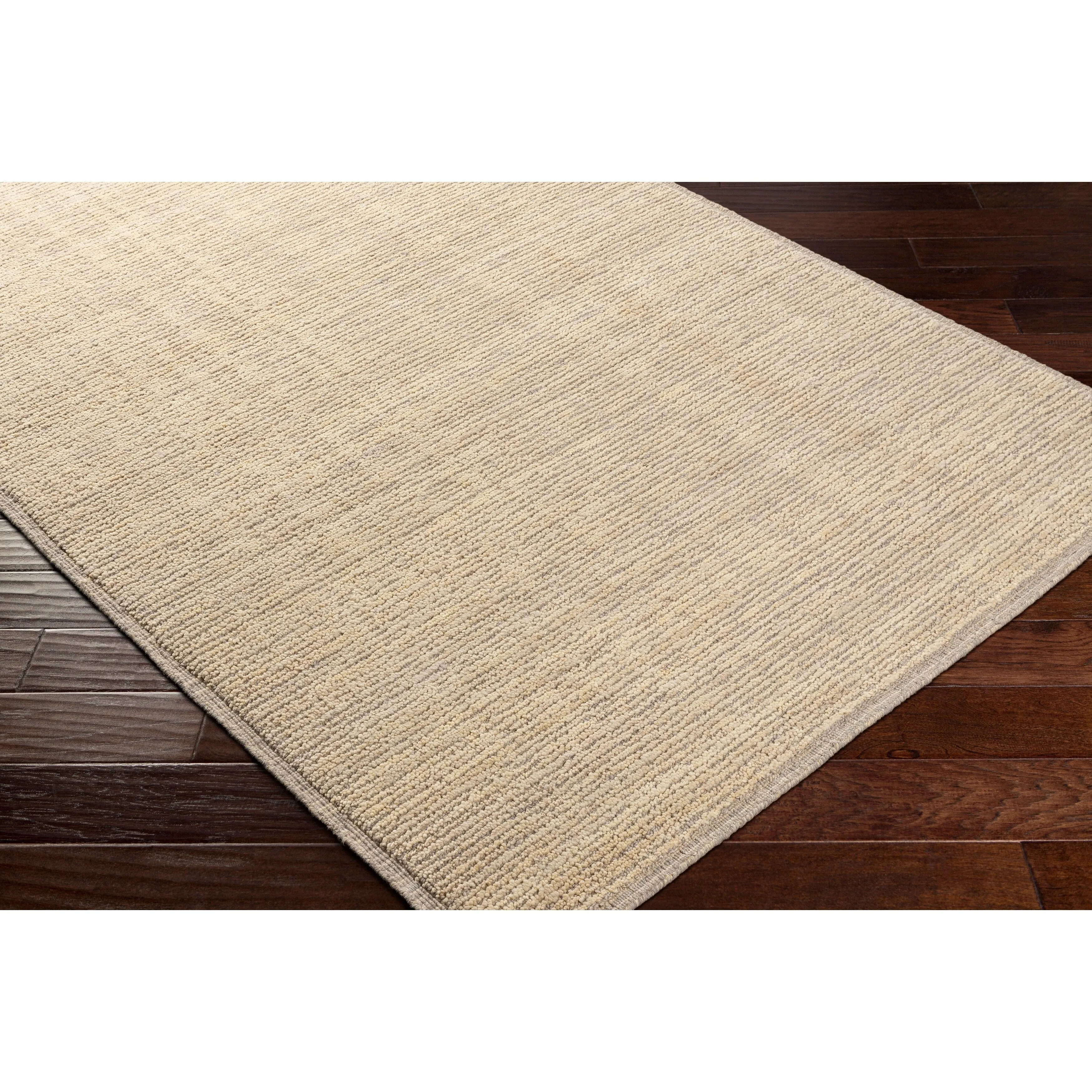 Neve Handmade Modern Textured Wool Area Rug