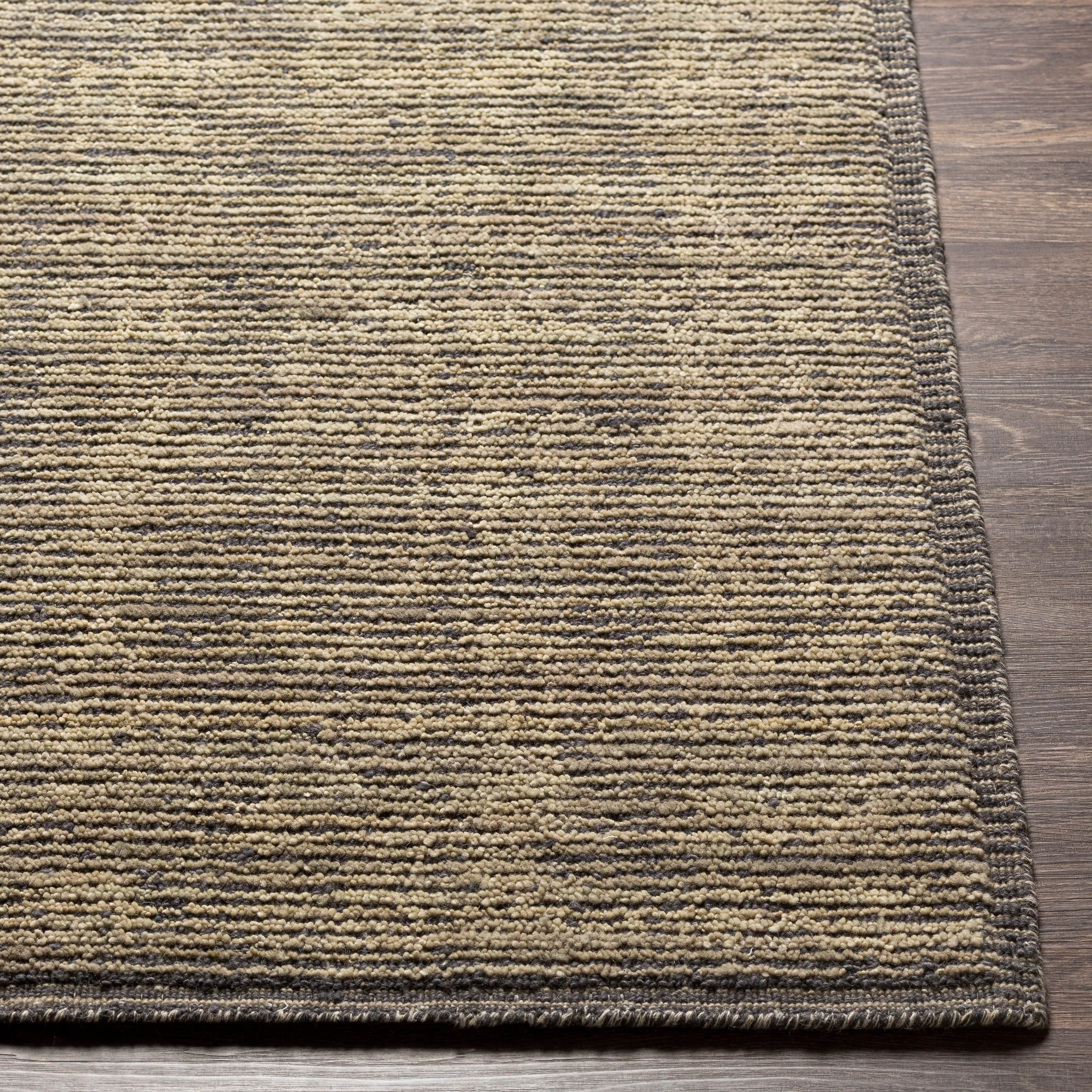 Neve Handmade Modern Textured Wool Area Rug