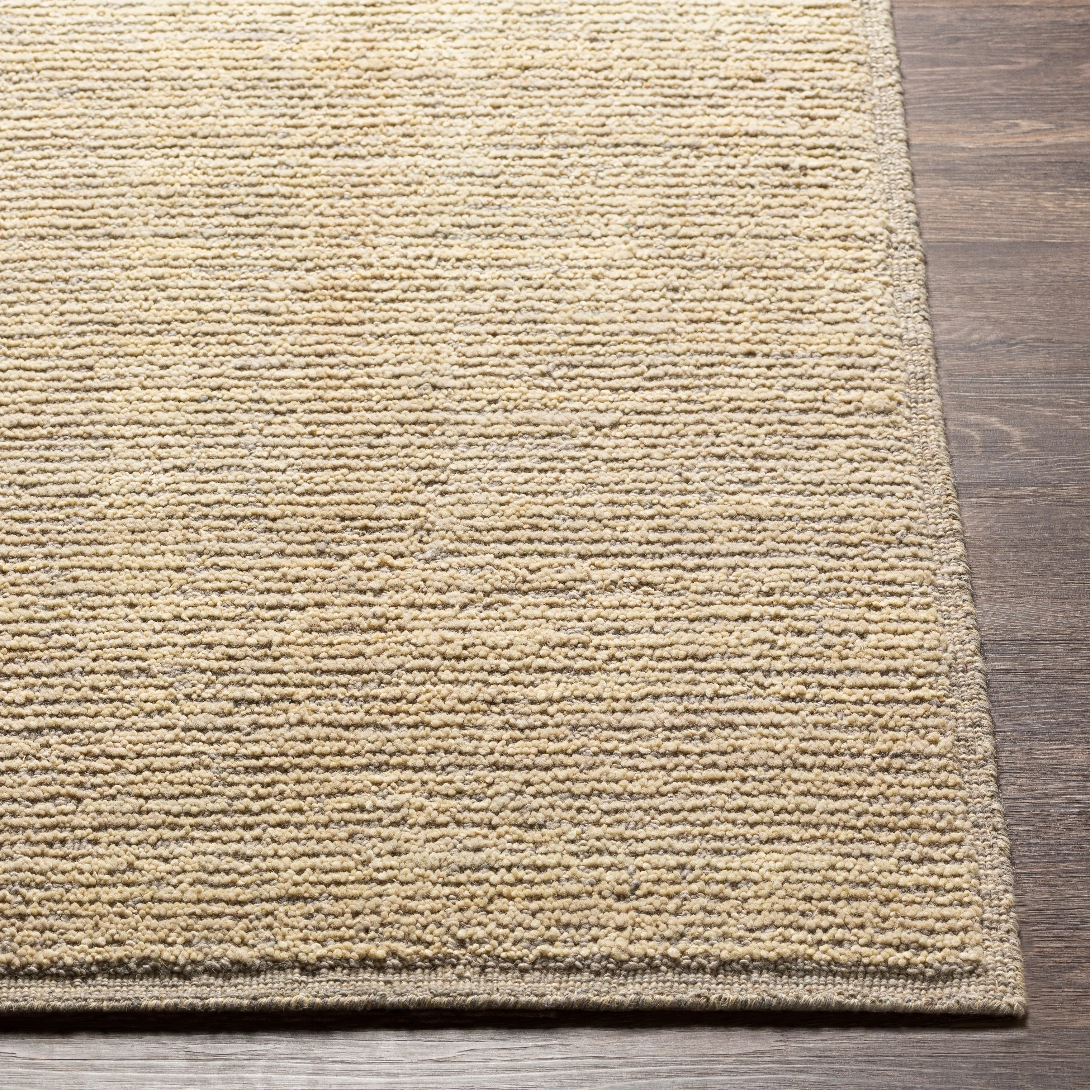 Neve Handmade Modern Textured Wool Area Rug