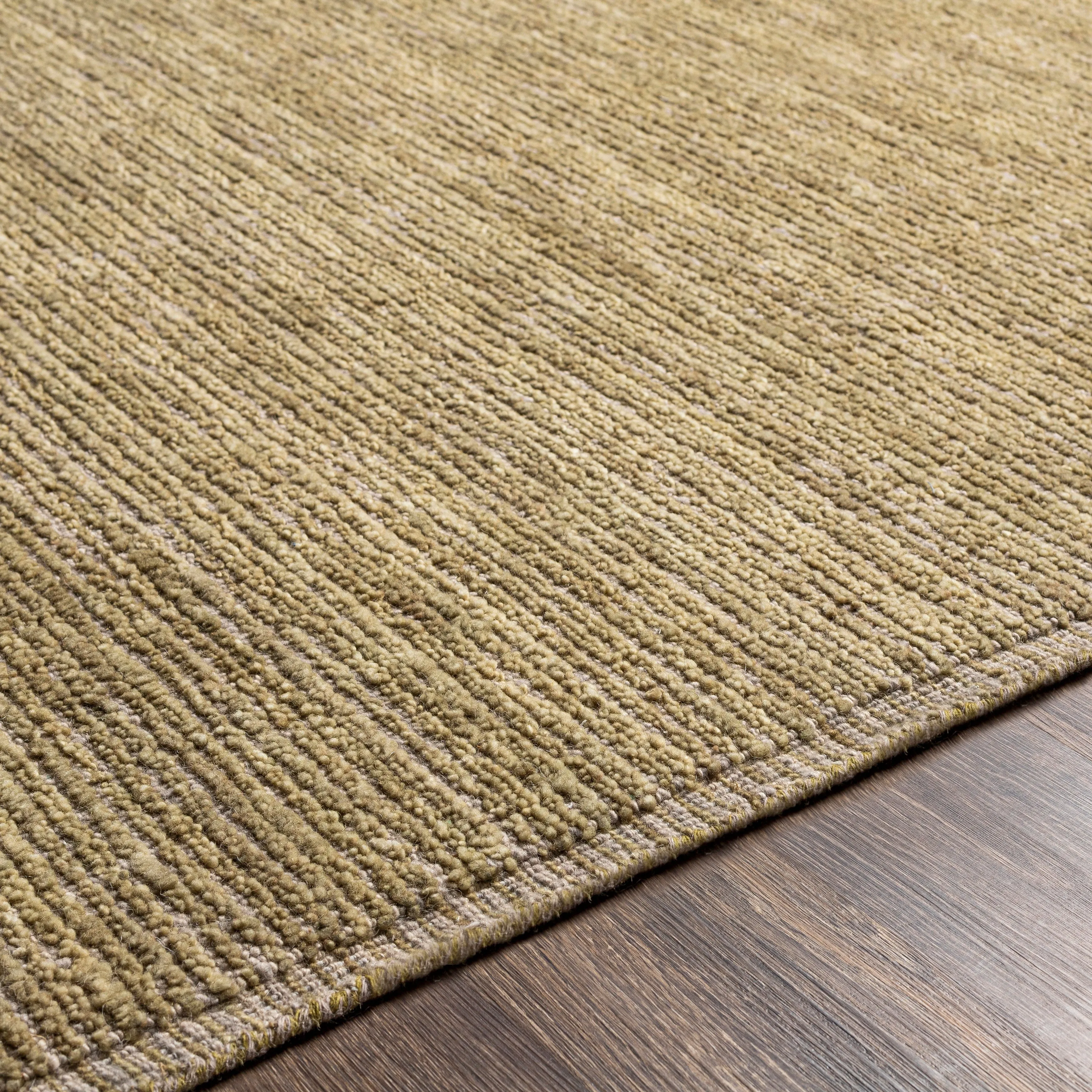 Neve Handmade Modern Textured Wool Area Rug
