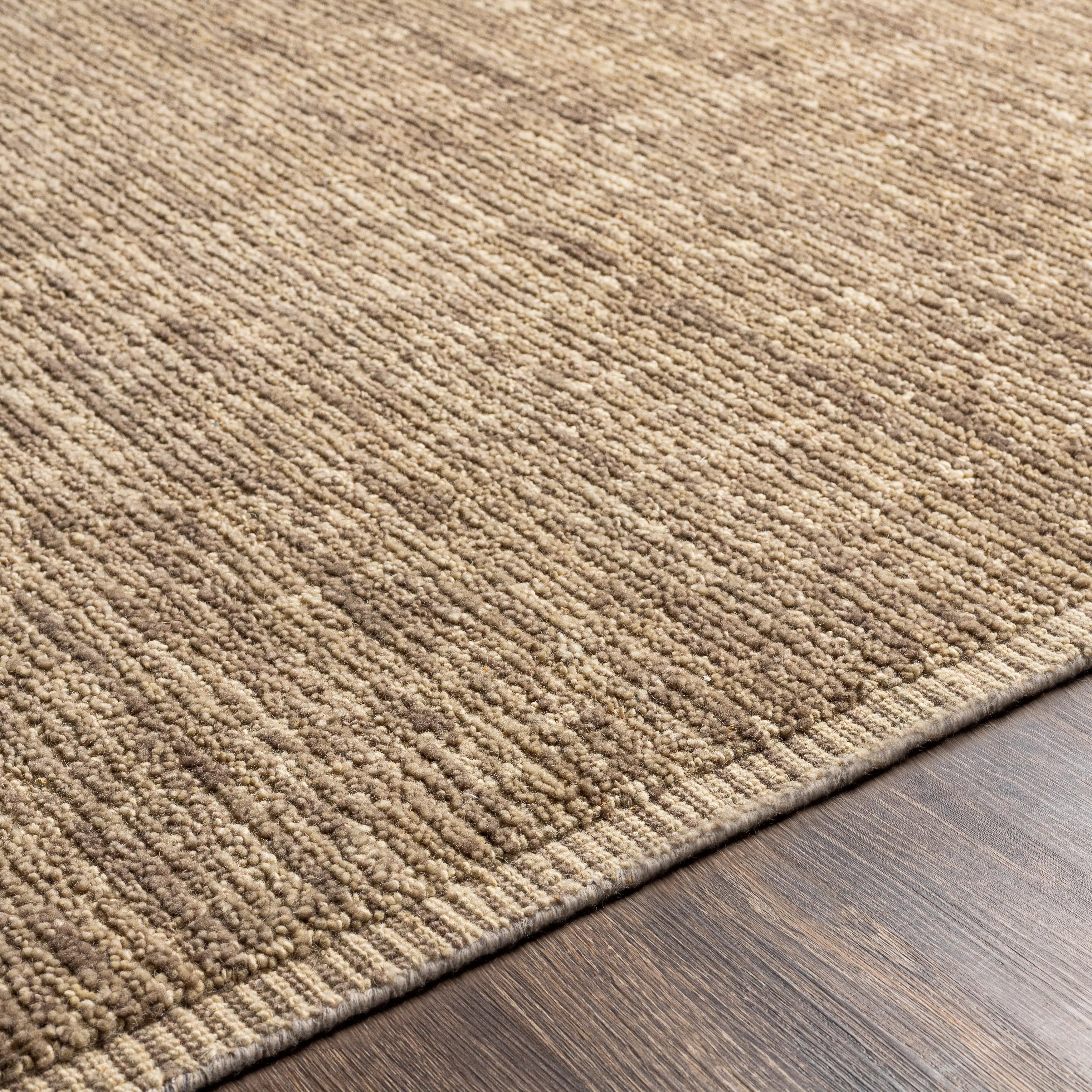 Neve Handmade Modern Textured Wool Area Rug