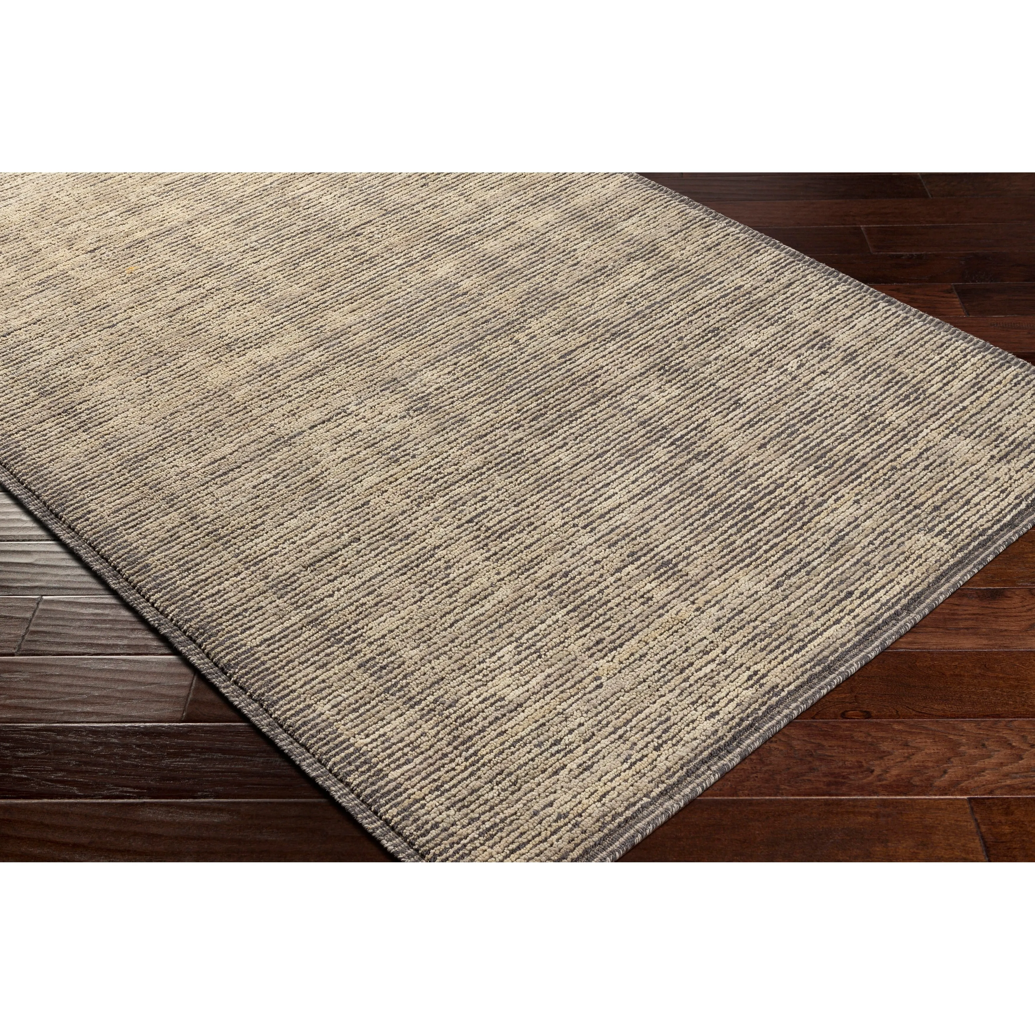 Neve Handmade Modern Textured Wool Area Rug