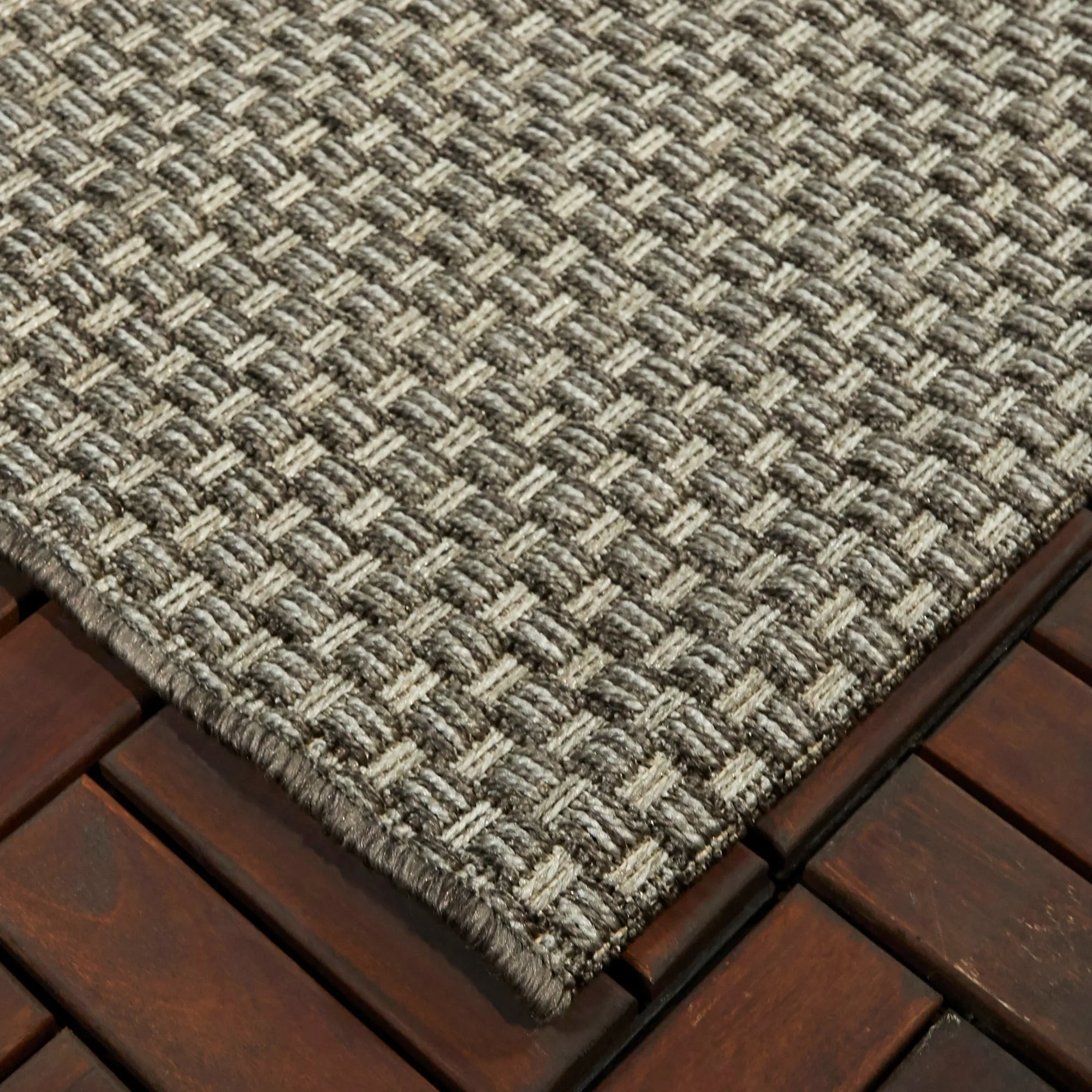 Newman Plaid Indoor/Outdoor Area Rug