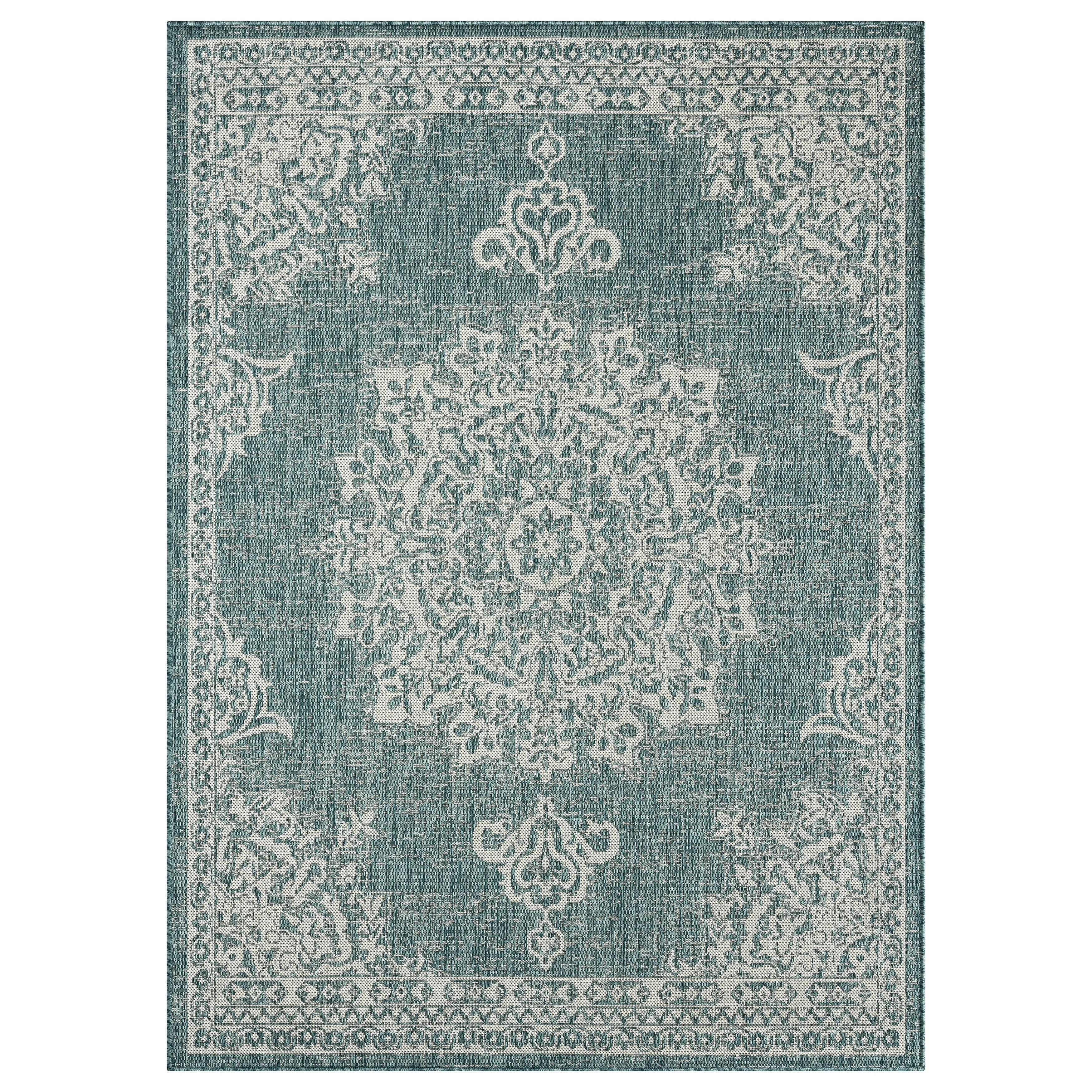 Nicole Miller Patio Country Azalea Indoor/Outdoor Area Rug