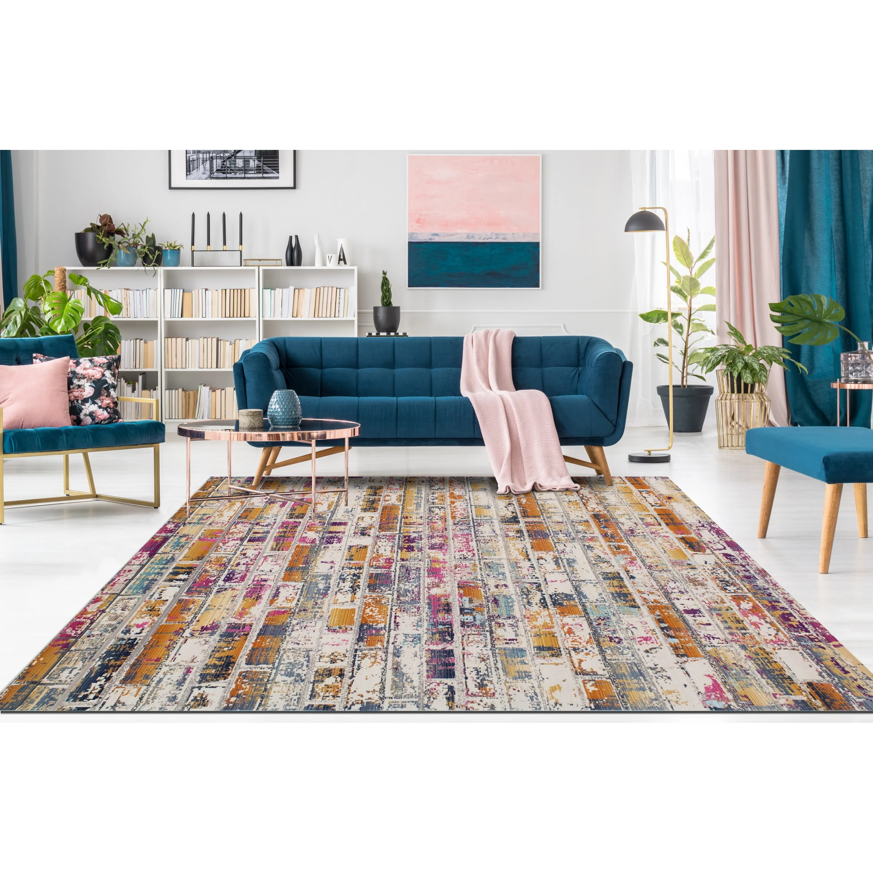 Noori Rug Webster Sylvester Abstract Geometric Area Rug
