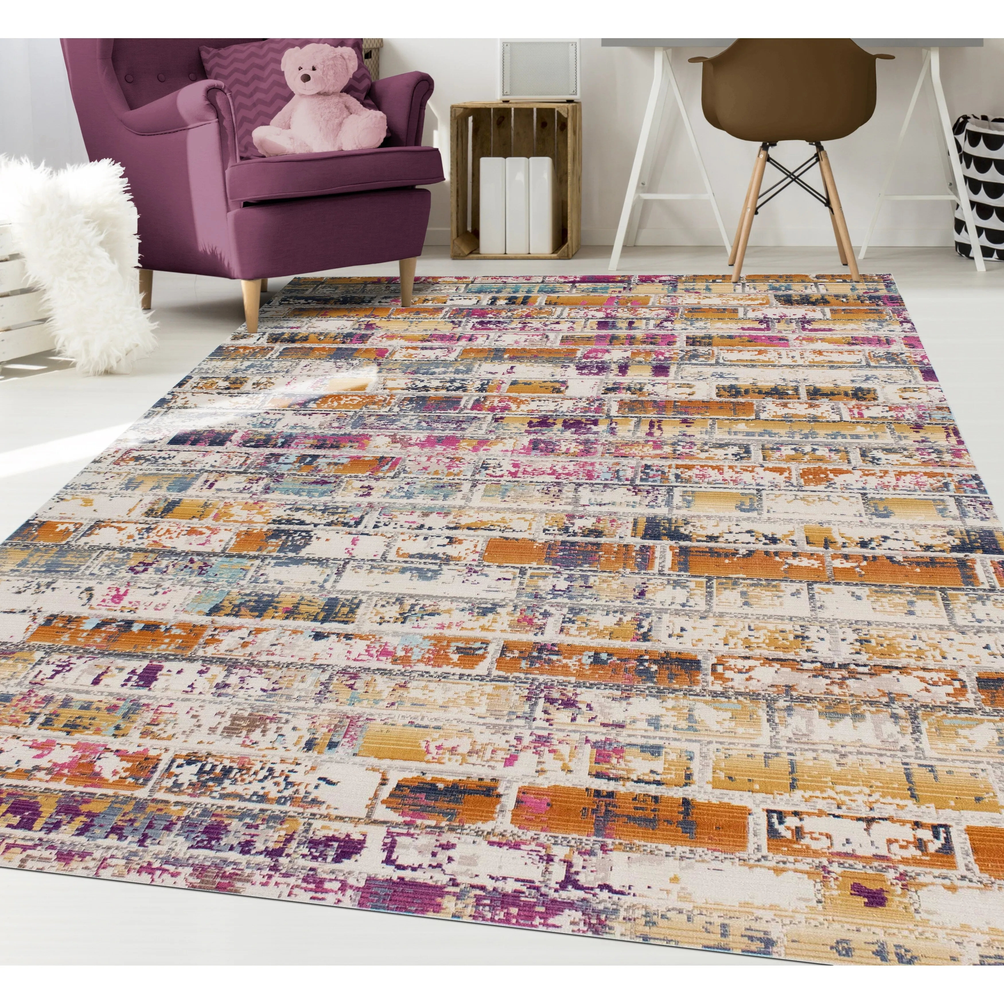 Noori Rug Webster Sylvester Abstract Geometric Area Rug