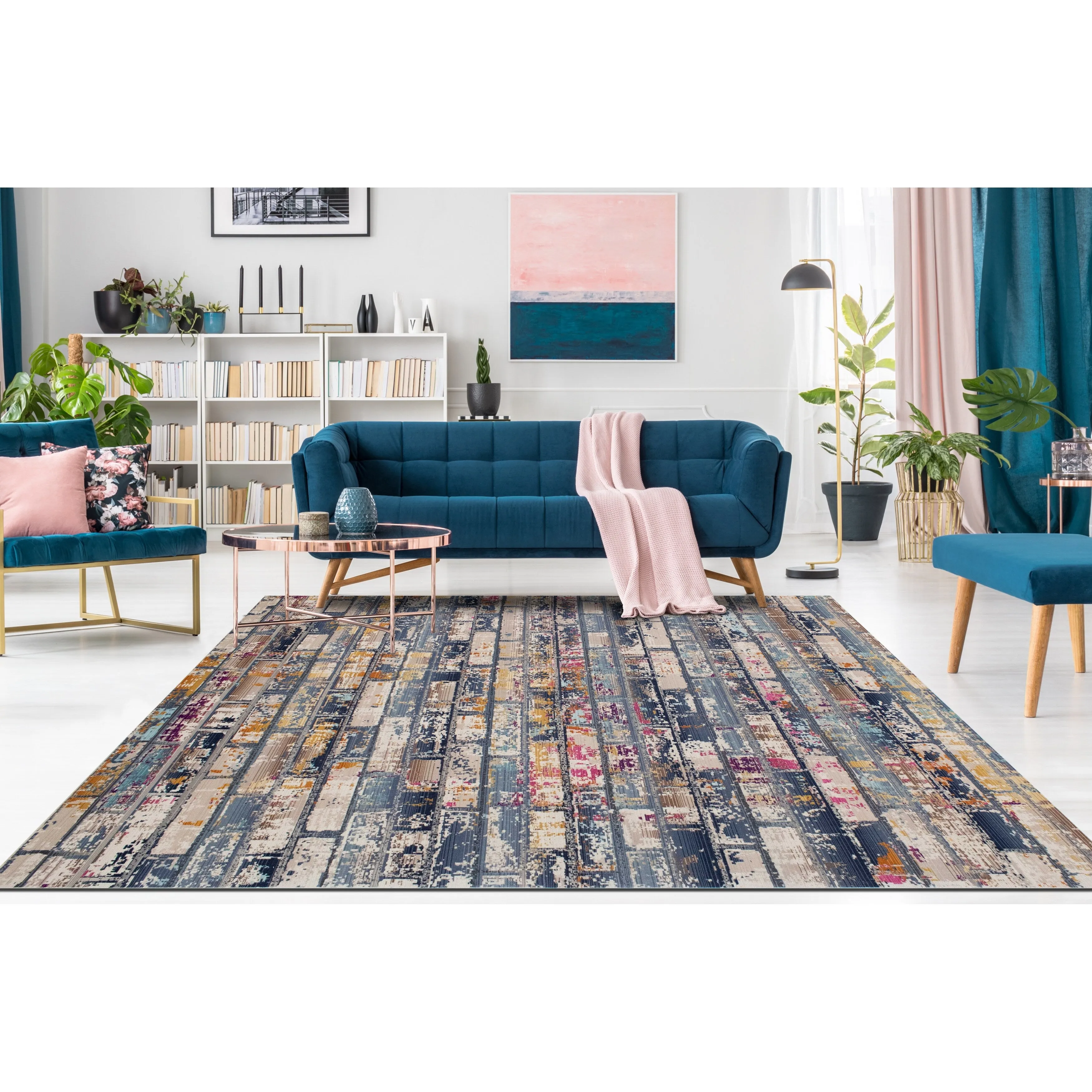 Noori Rug Webster Sylvester Abstract Geometric Area Rug