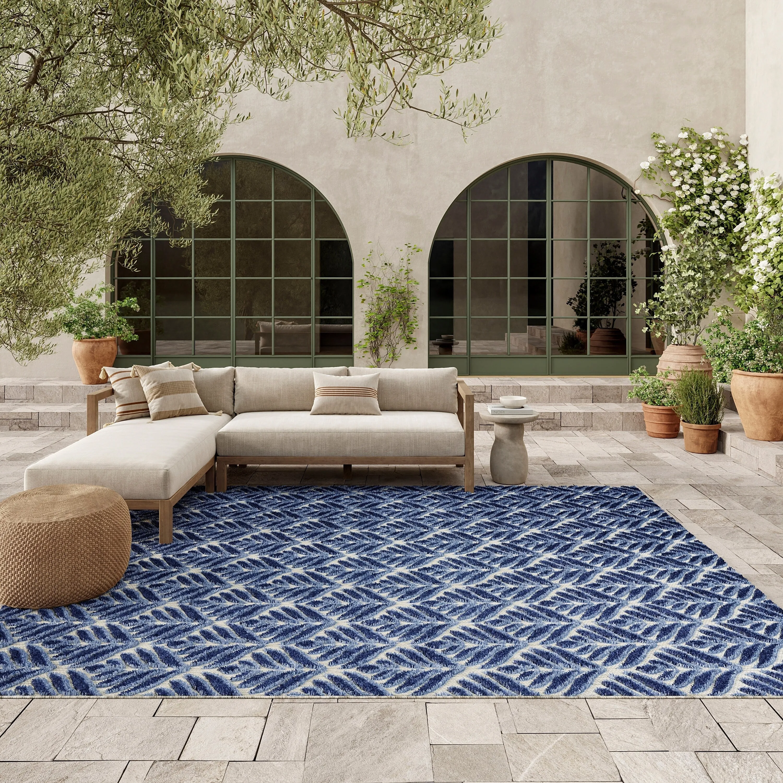 Nourison Aloha Indoor/Outdoor Nature Area Rug