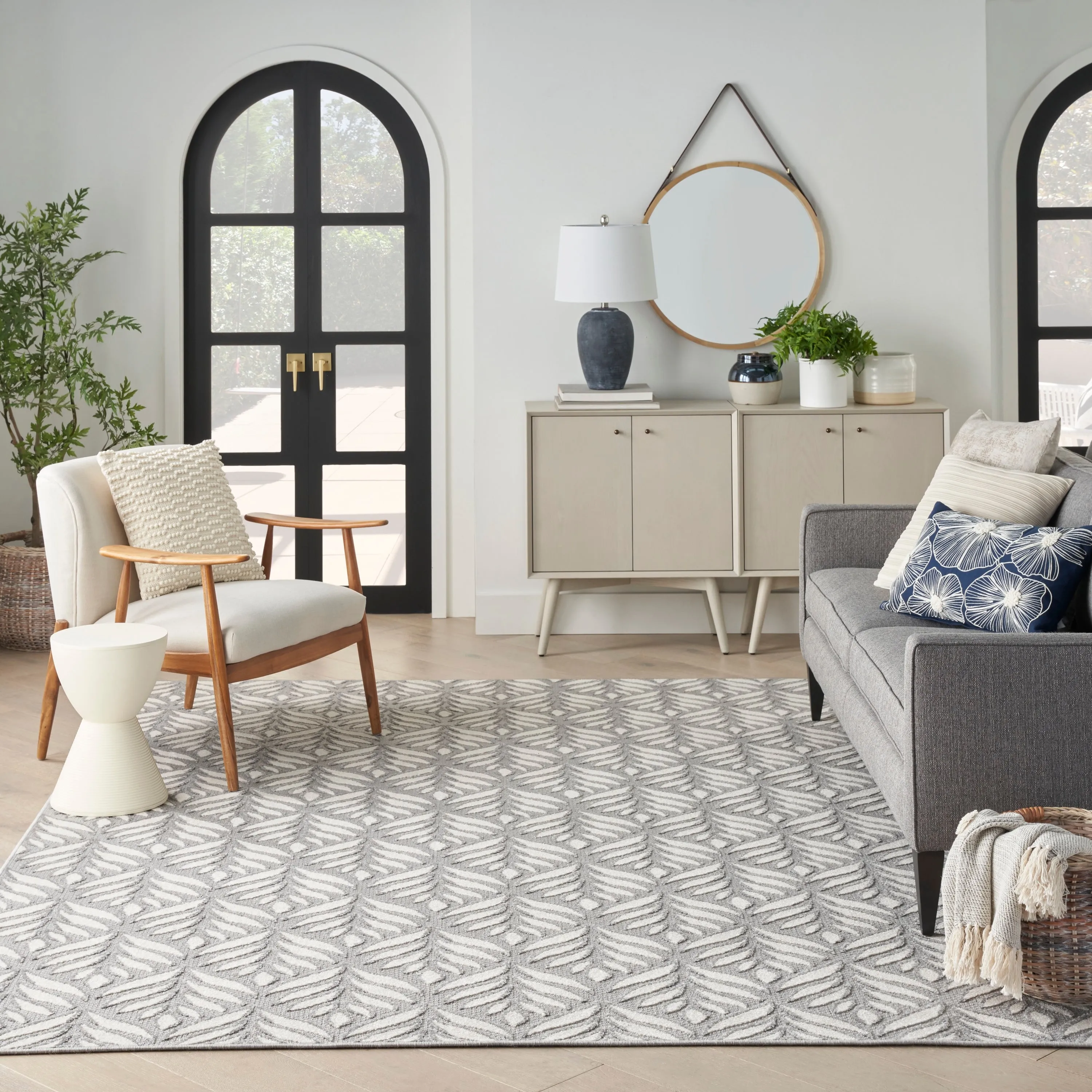 Nourison Aloha Indoor/Outdoor Nature Area Rug