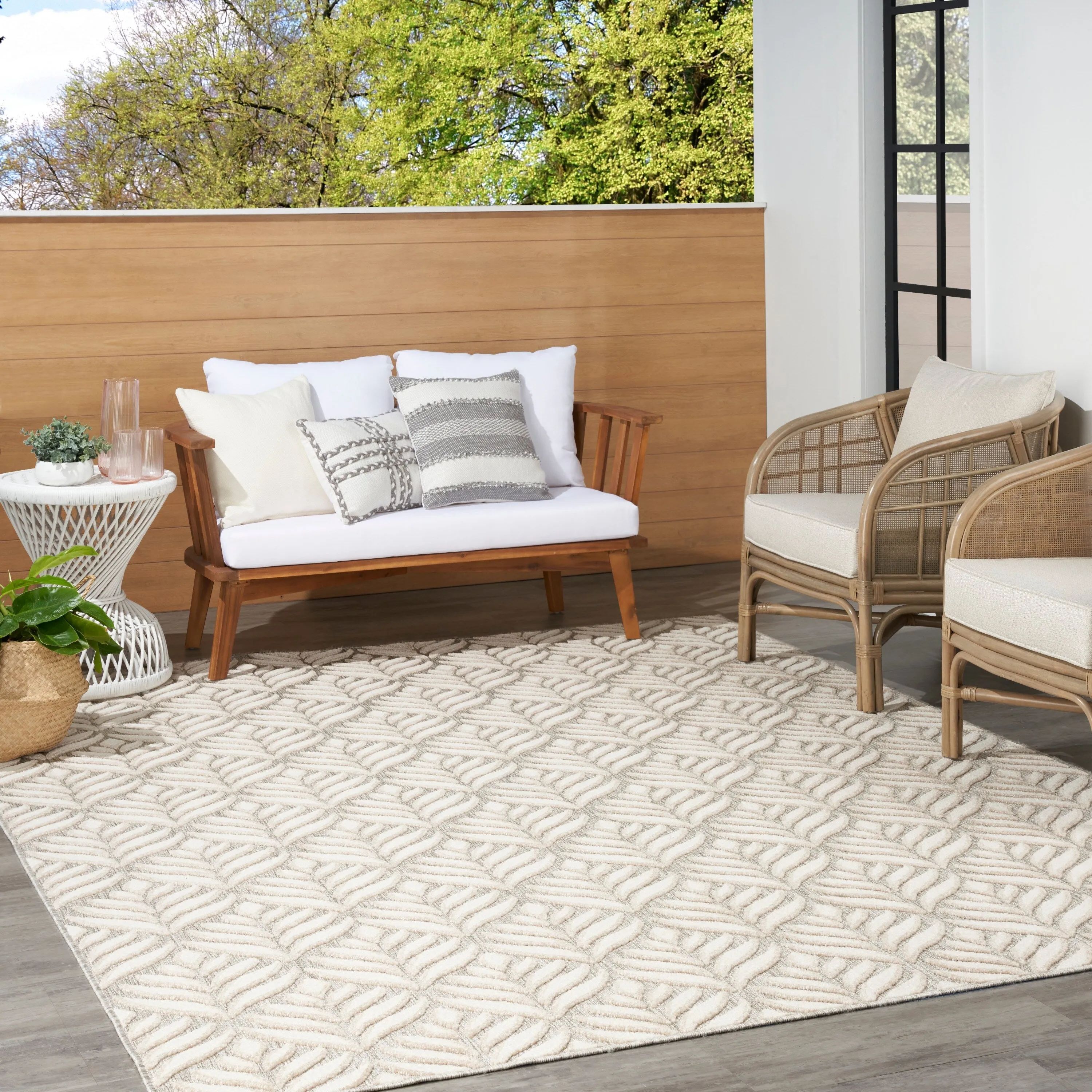 Nourison Aloha Indoor/Outdoor Nature Area Rug