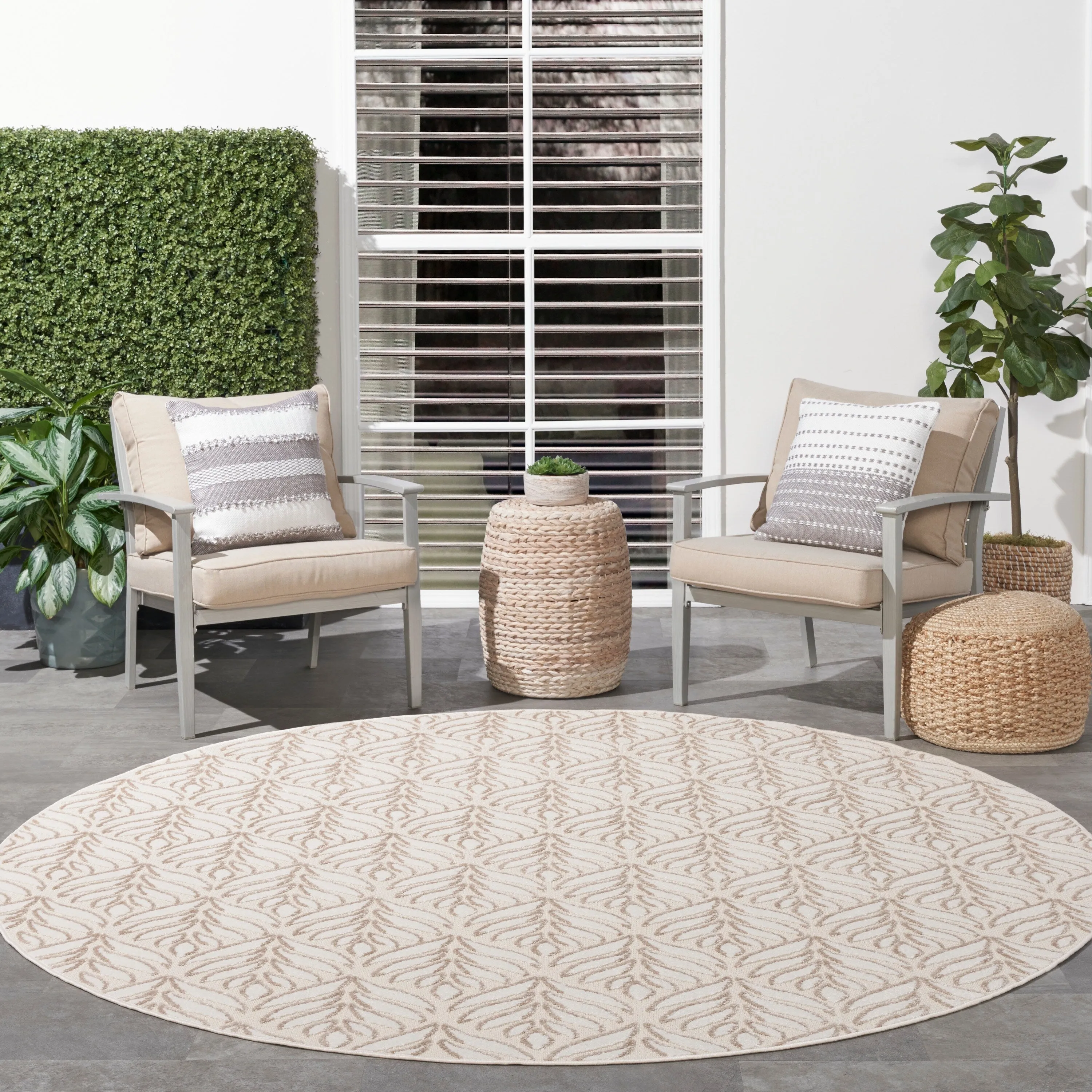 Nourison Aloha Indoor/Outdoor Nature Area Rug