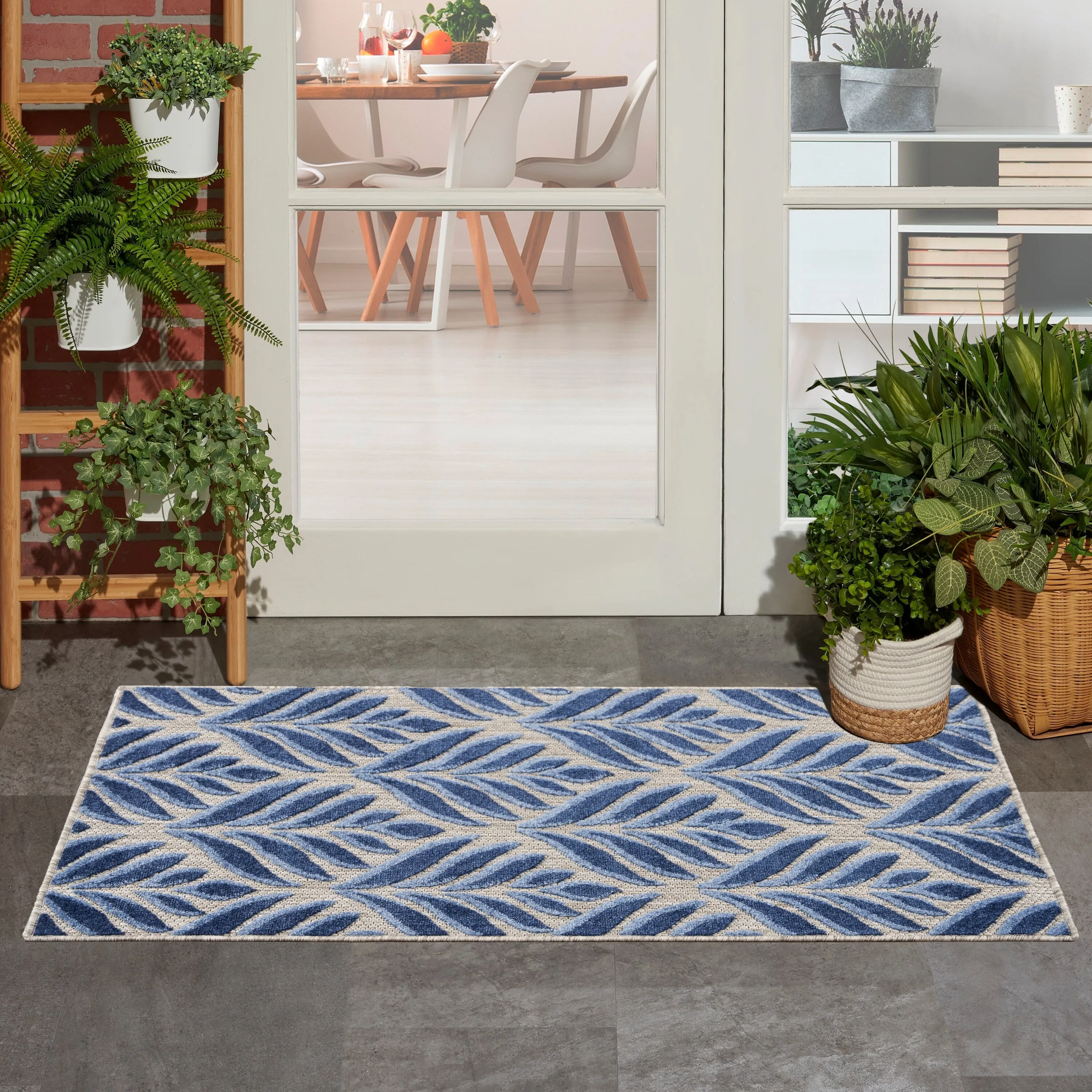 Nourison Aloha Indoor/Outdoor Nature Area Rug