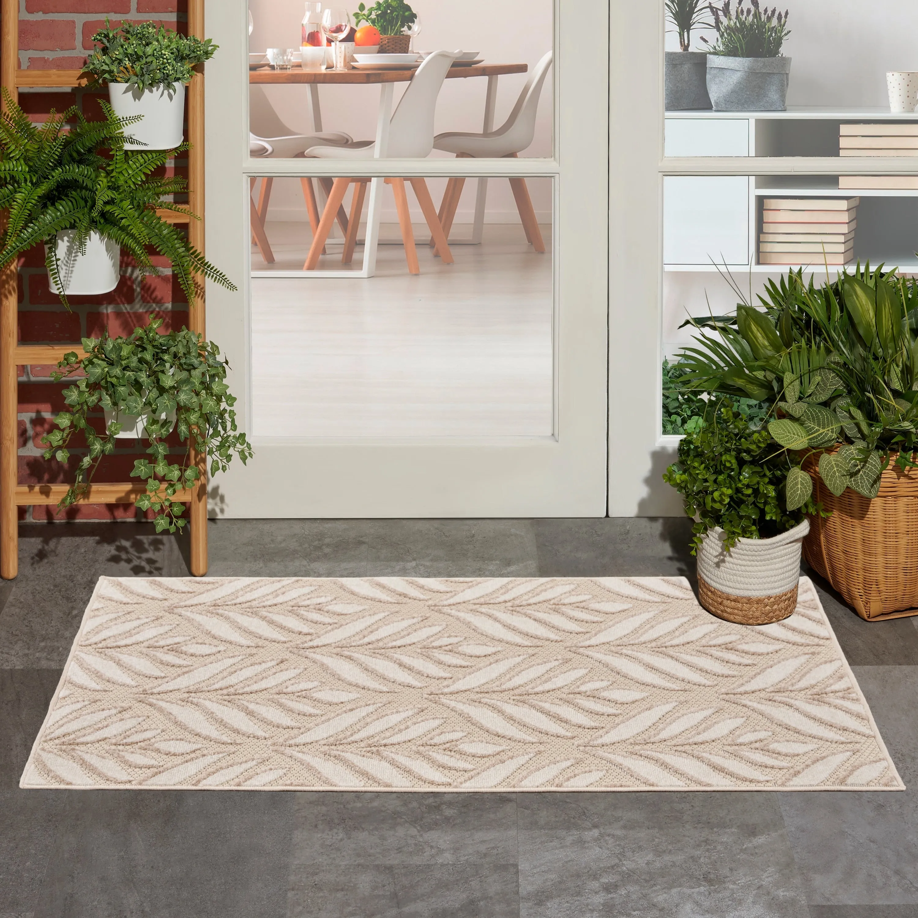 Nourison Aloha Indoor/Outdoor Nature Area Rug