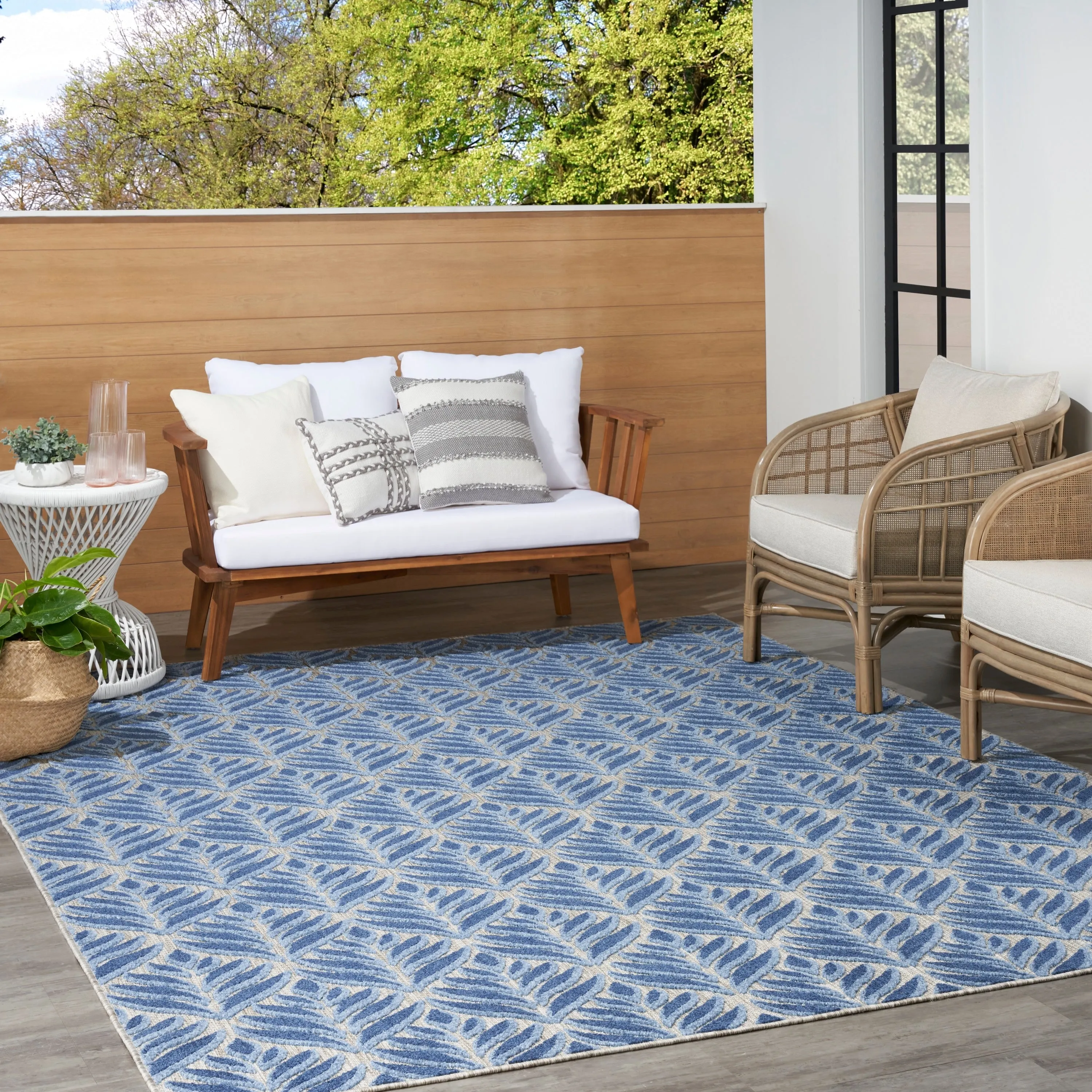 Nourison Aloha Indoor/Outdoor Nature Area Rug