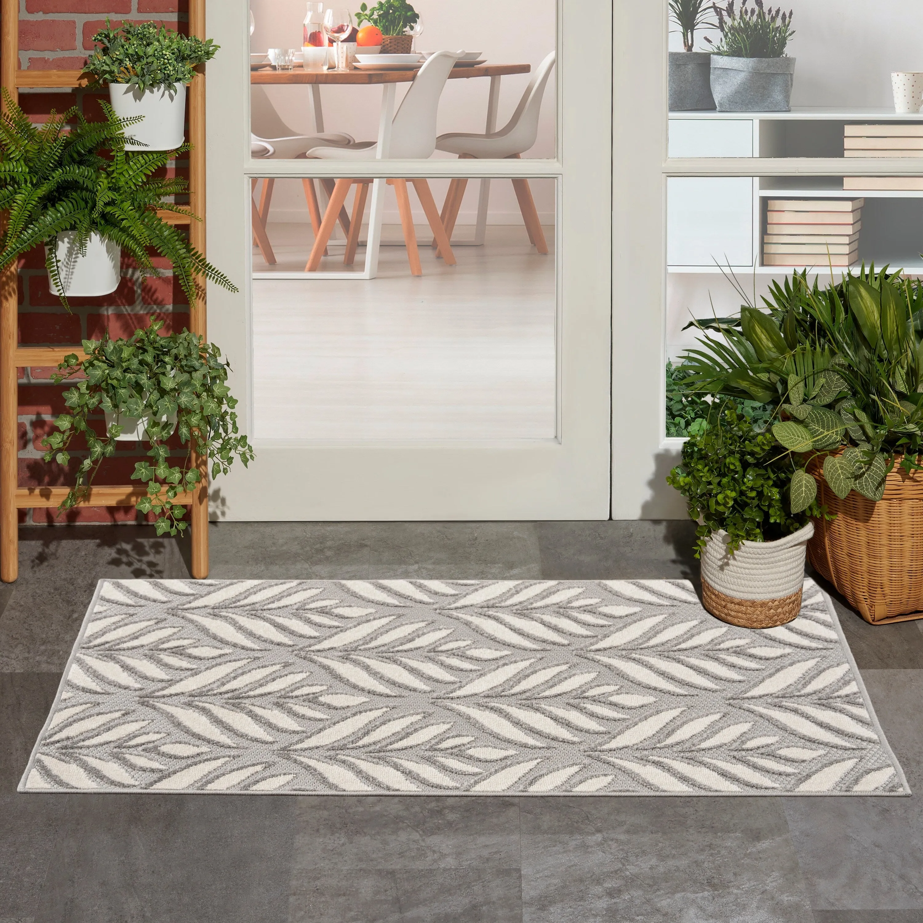 Nourison Aloha Indoor/Outdoor Nature Area Rug