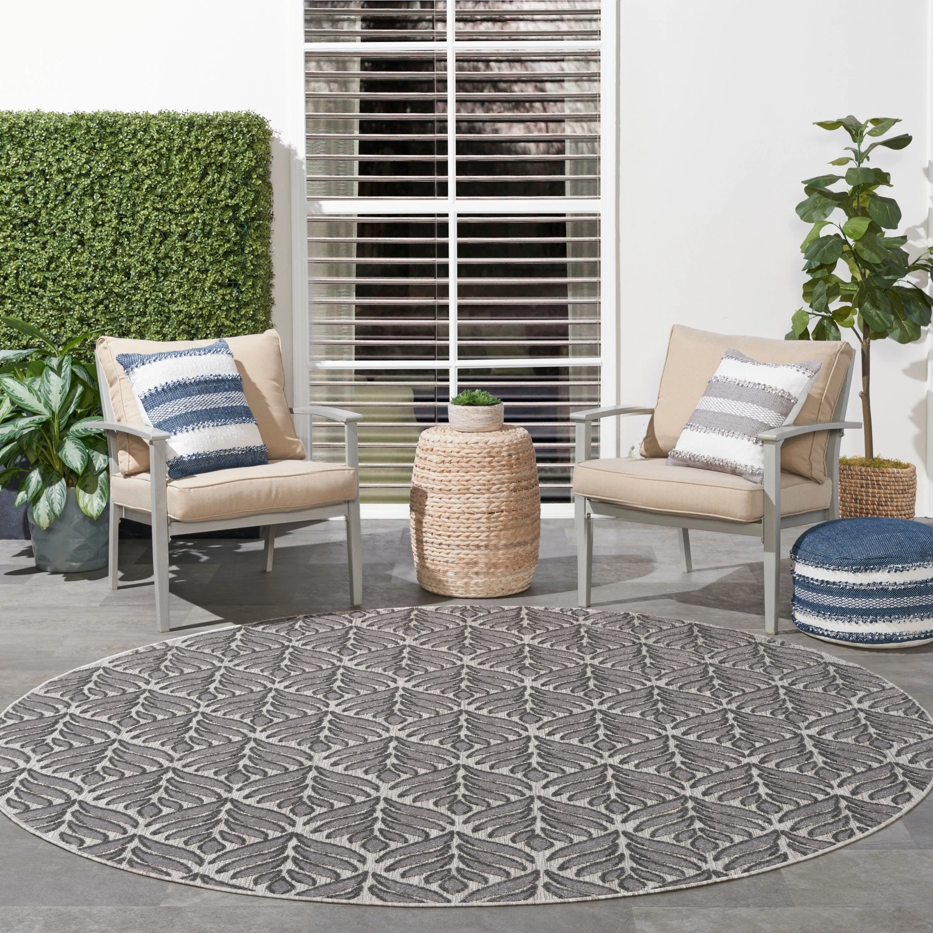 Nourison Aloha Indoor/Outdoor Nature Area Rug