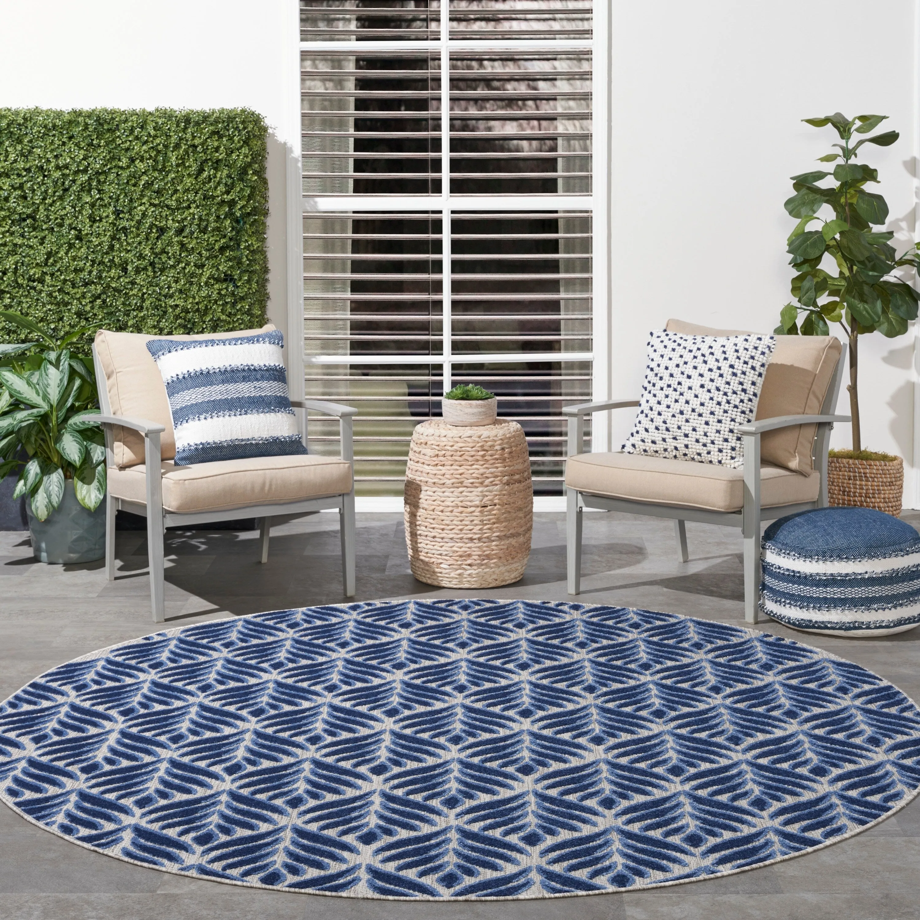 Nourison Aloha Indoor/Outdoor Nature Area Rug