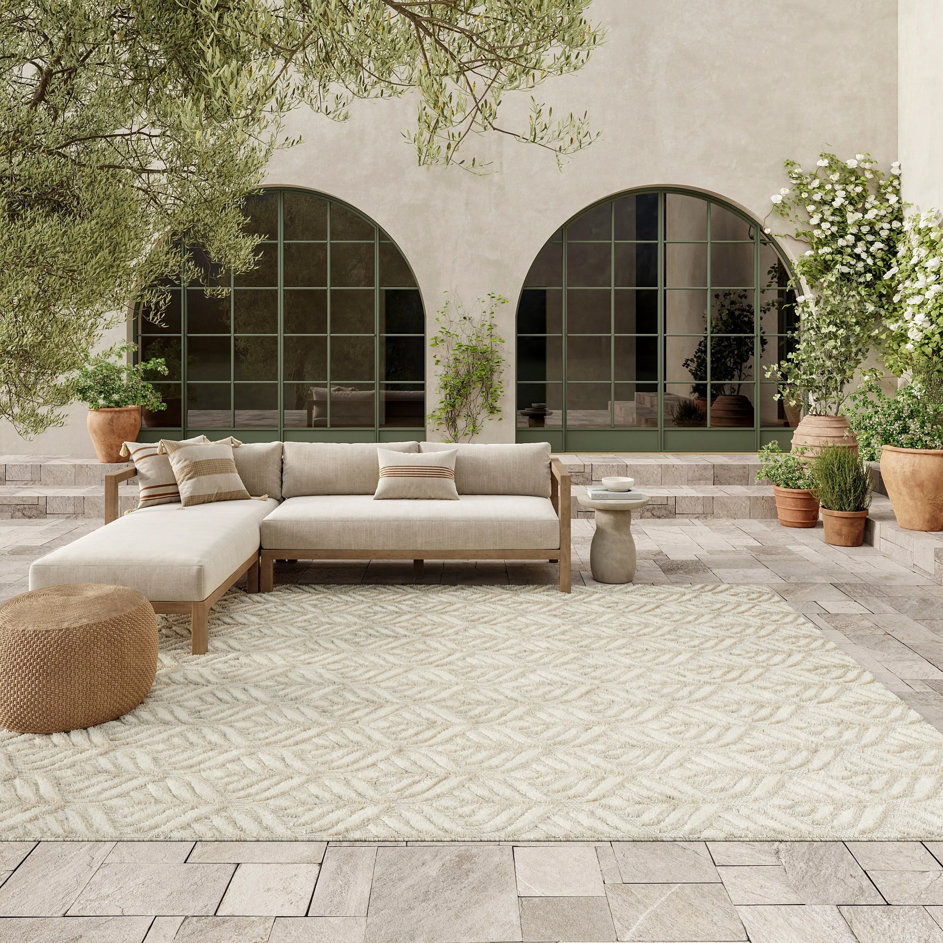 Nourison Aloha Indoor/Outdoor Nature Area Rug