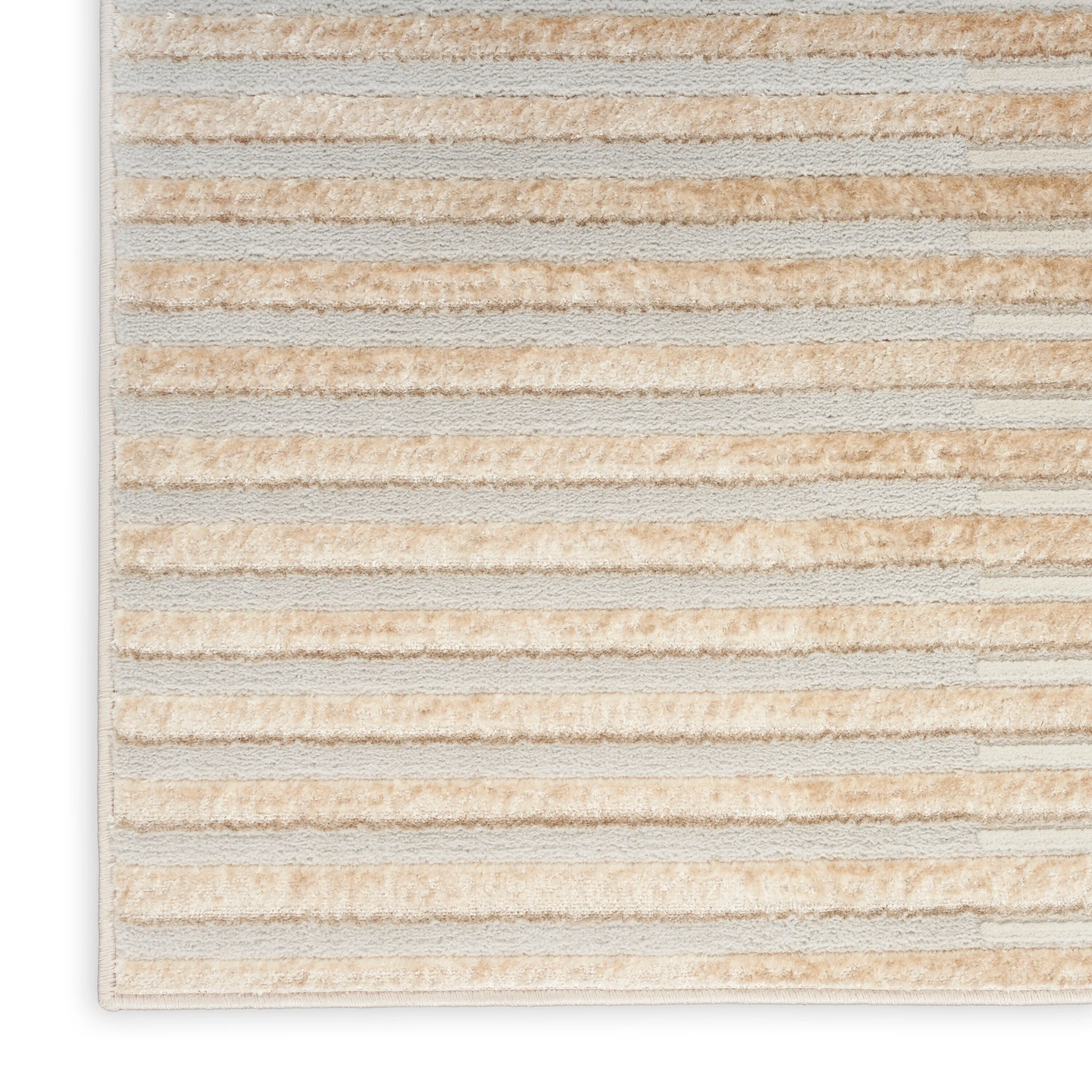 Nourison Brushstrokes Indoor only Striped Area Rug