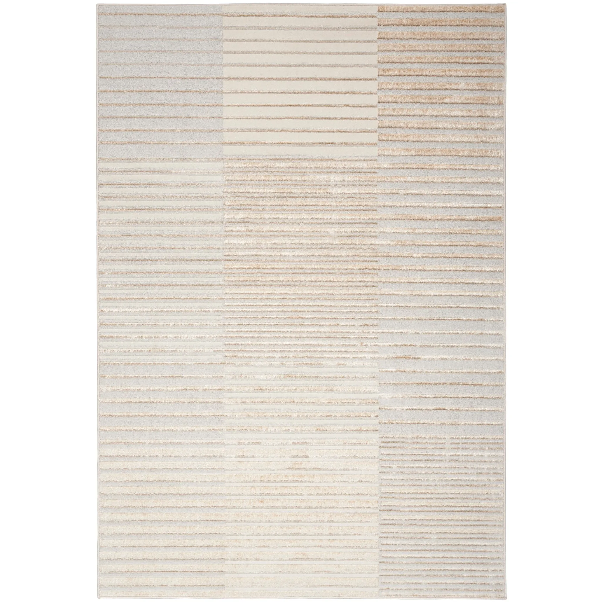 Nourison Brushstrokes Indoor only Striped Area Rug