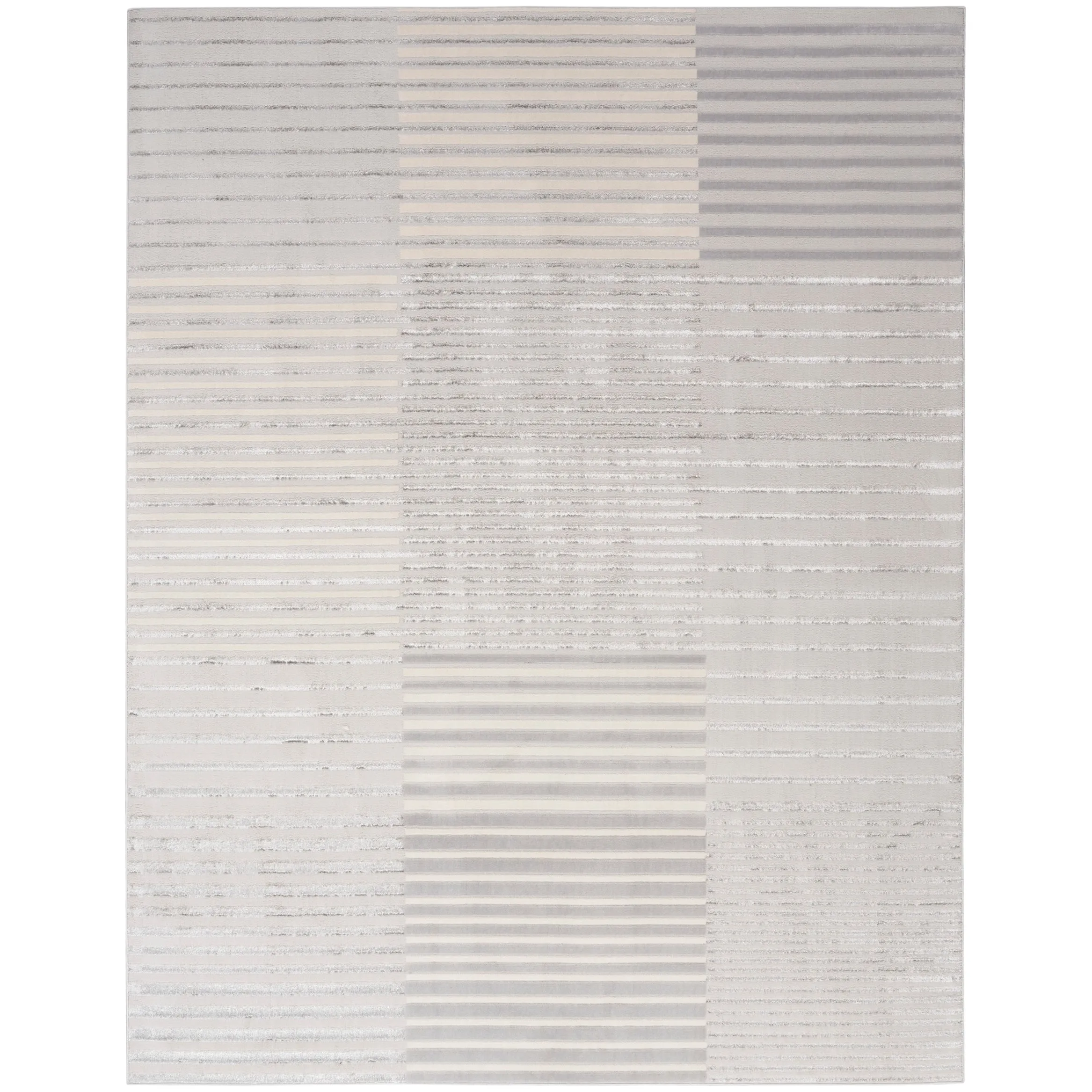 Nourison Brushstrokes Indoor only Striped Area Rug