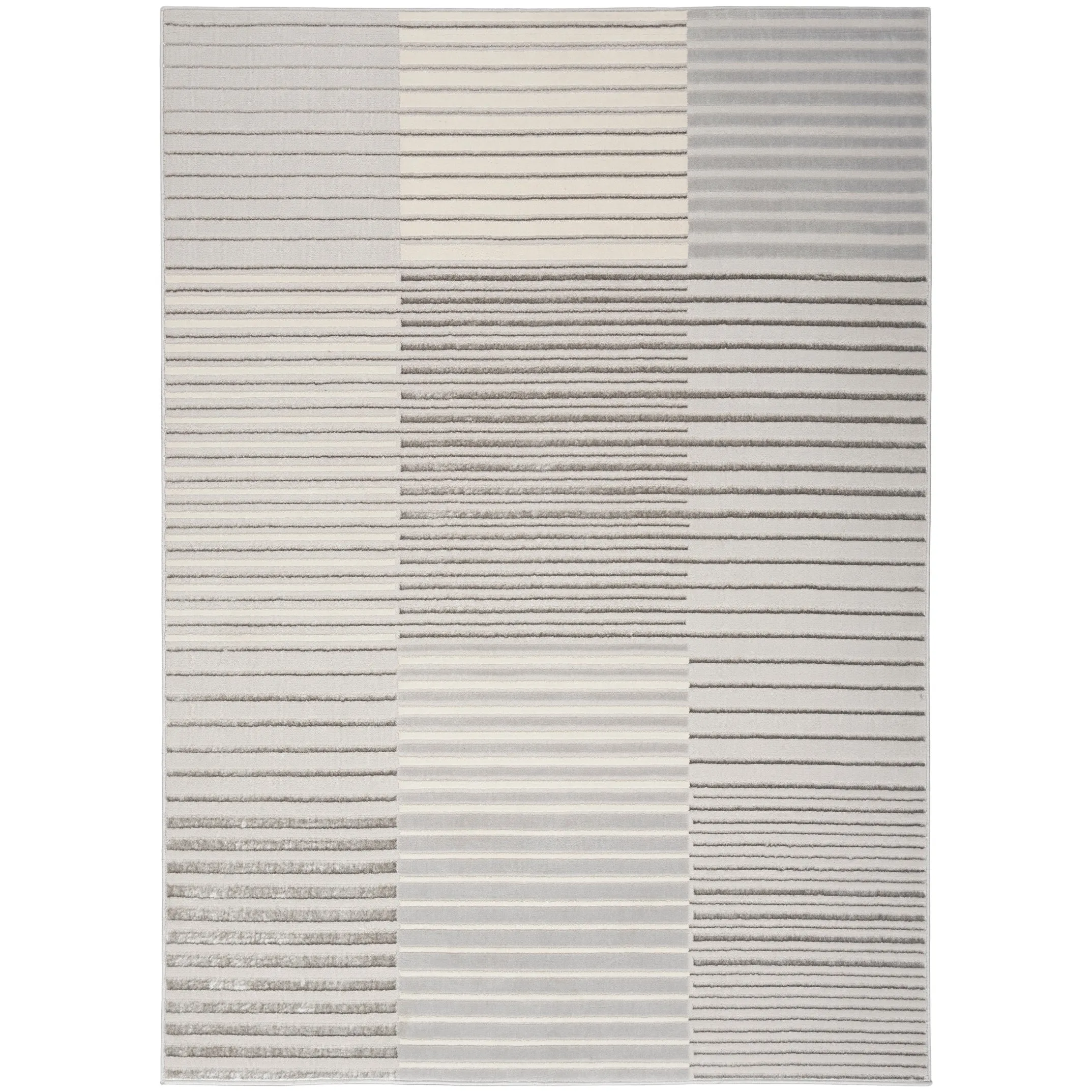 Nourison Brushstrokes Indoor only Striped Area Rug