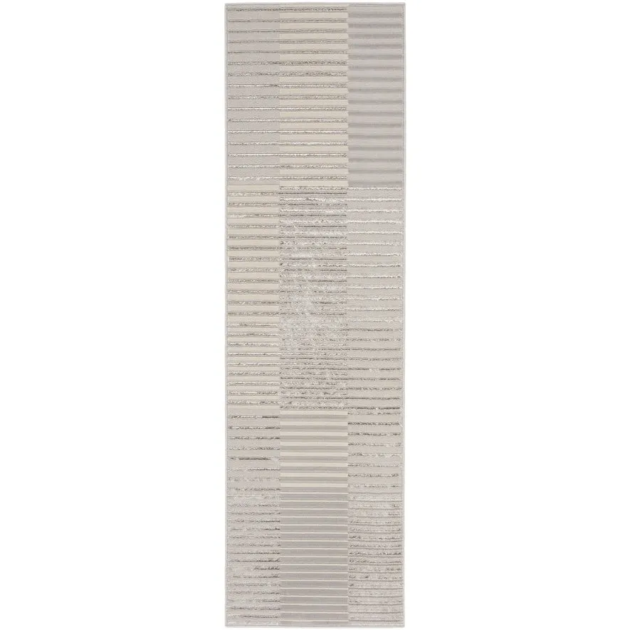 Nourison Brushstrokes Indoor only Striped Area Rug
