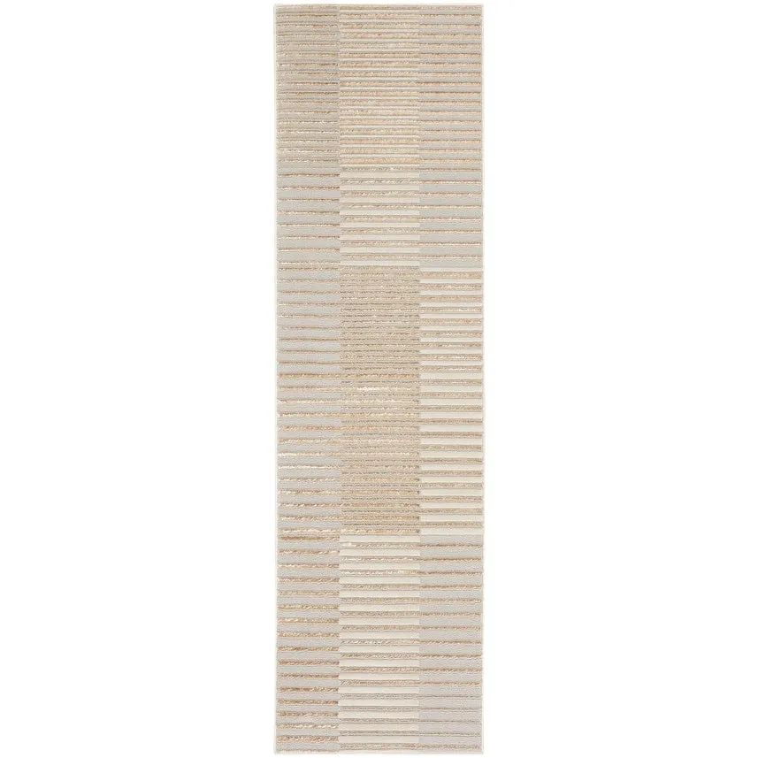 Nourison Brushstrokes Indoor only Striped Area Rug