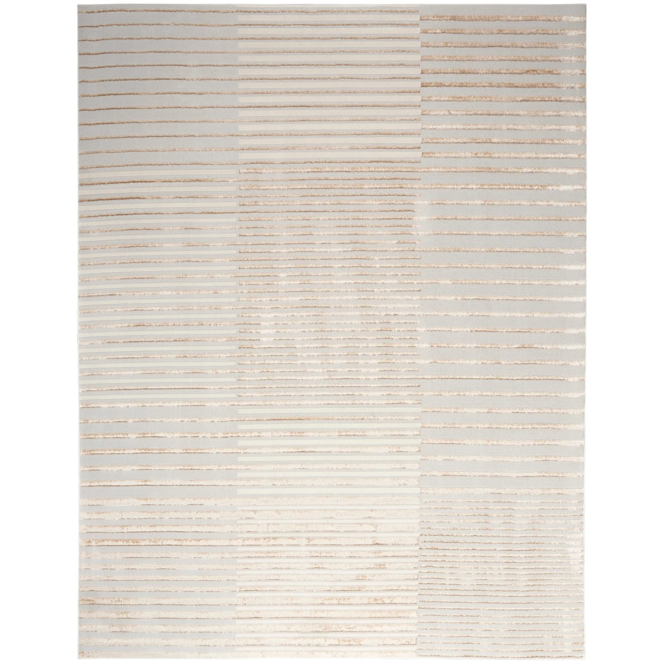 Nourison Brushstrokes Indoor only Striped Area Rug