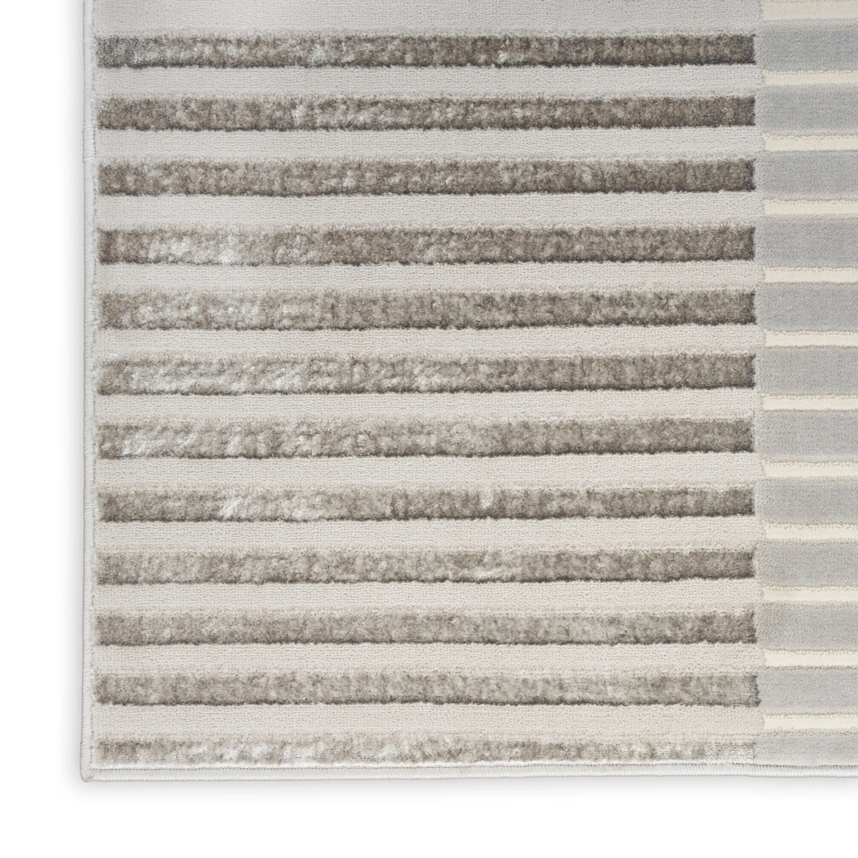 Nourison Brushstrokes Indoor only Striped Area Rug
