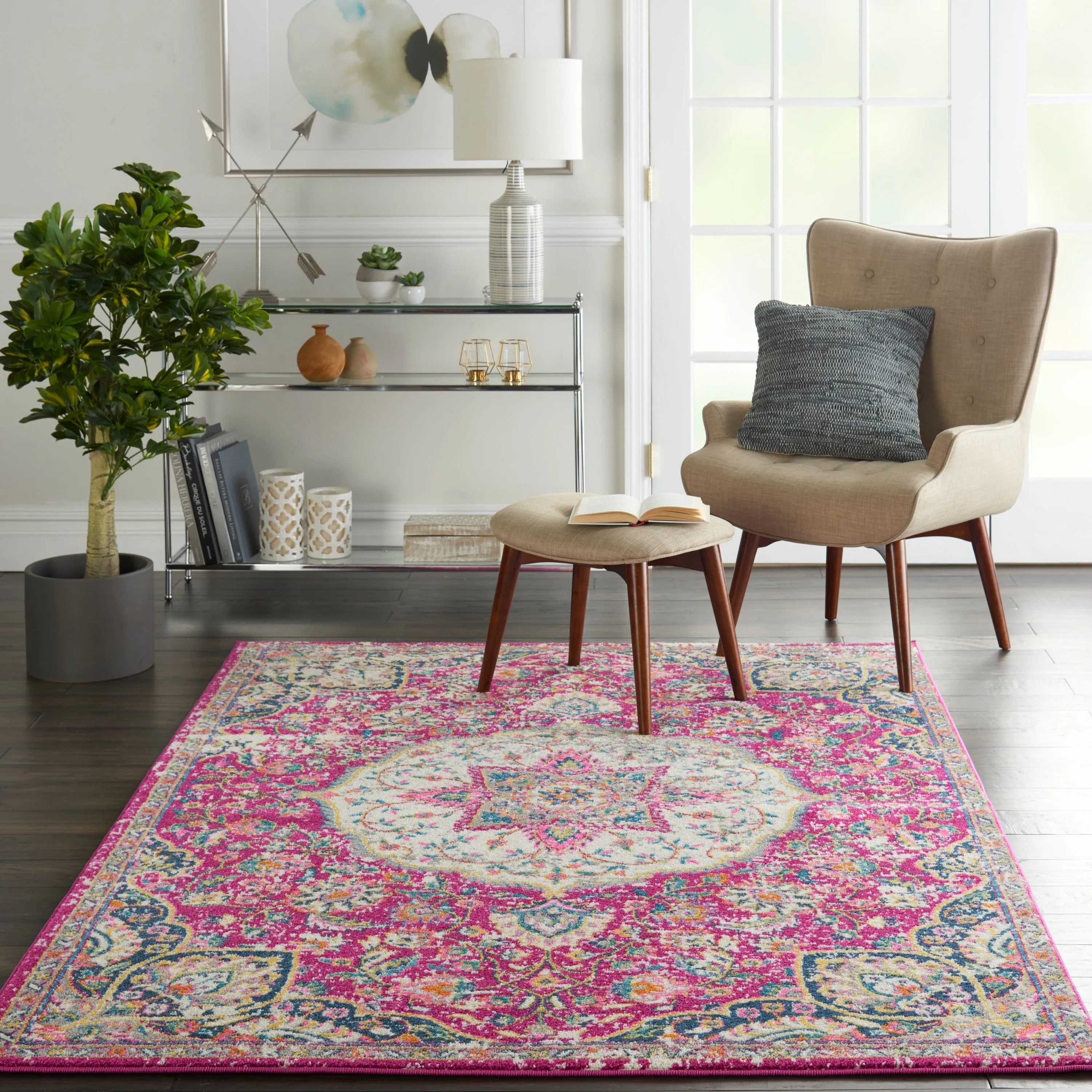 Nourison Cayuga Medallion Area Rug