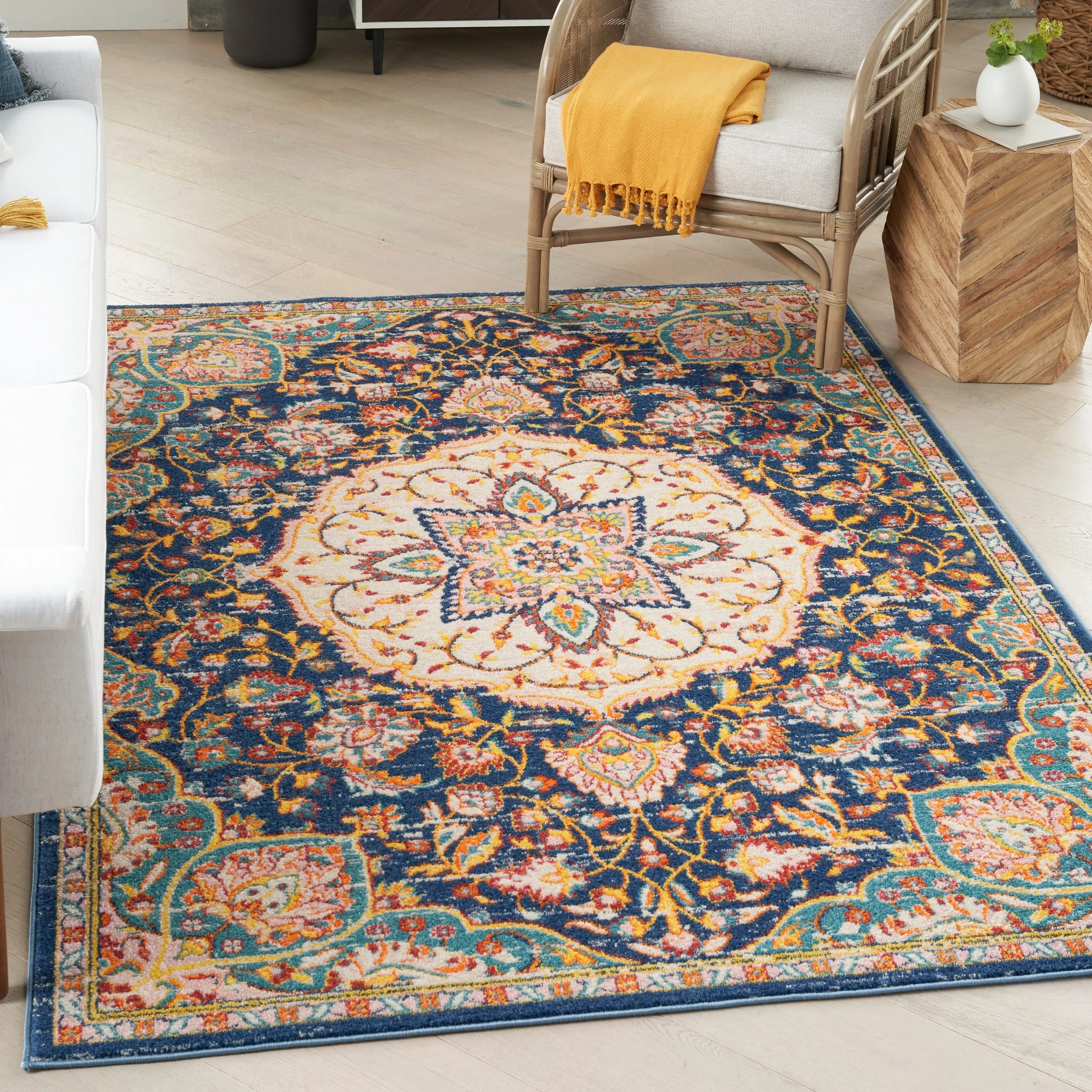 Nourison Cayuga Medallion Area Rug
