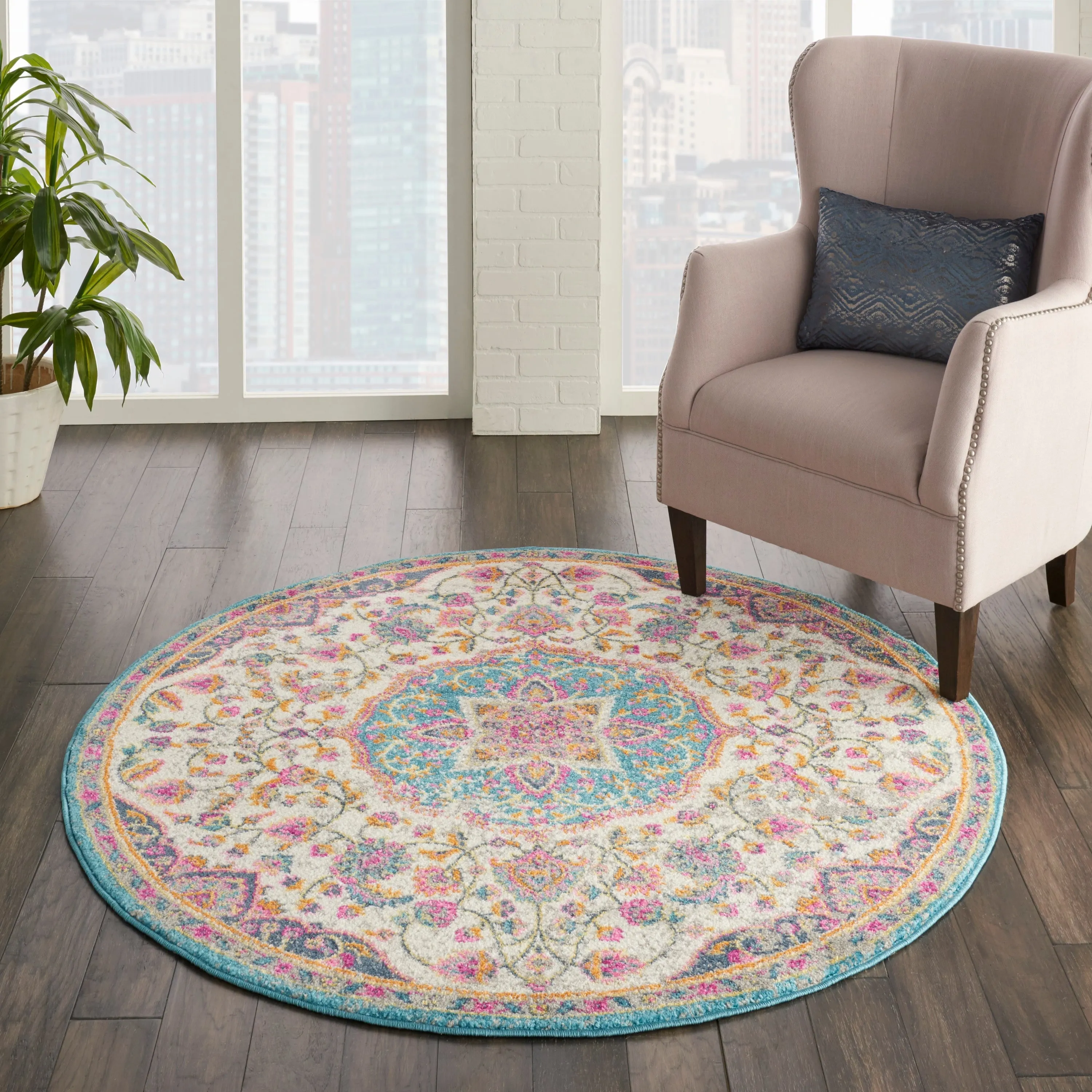 Nourison Cayuga Medallion Area Rug