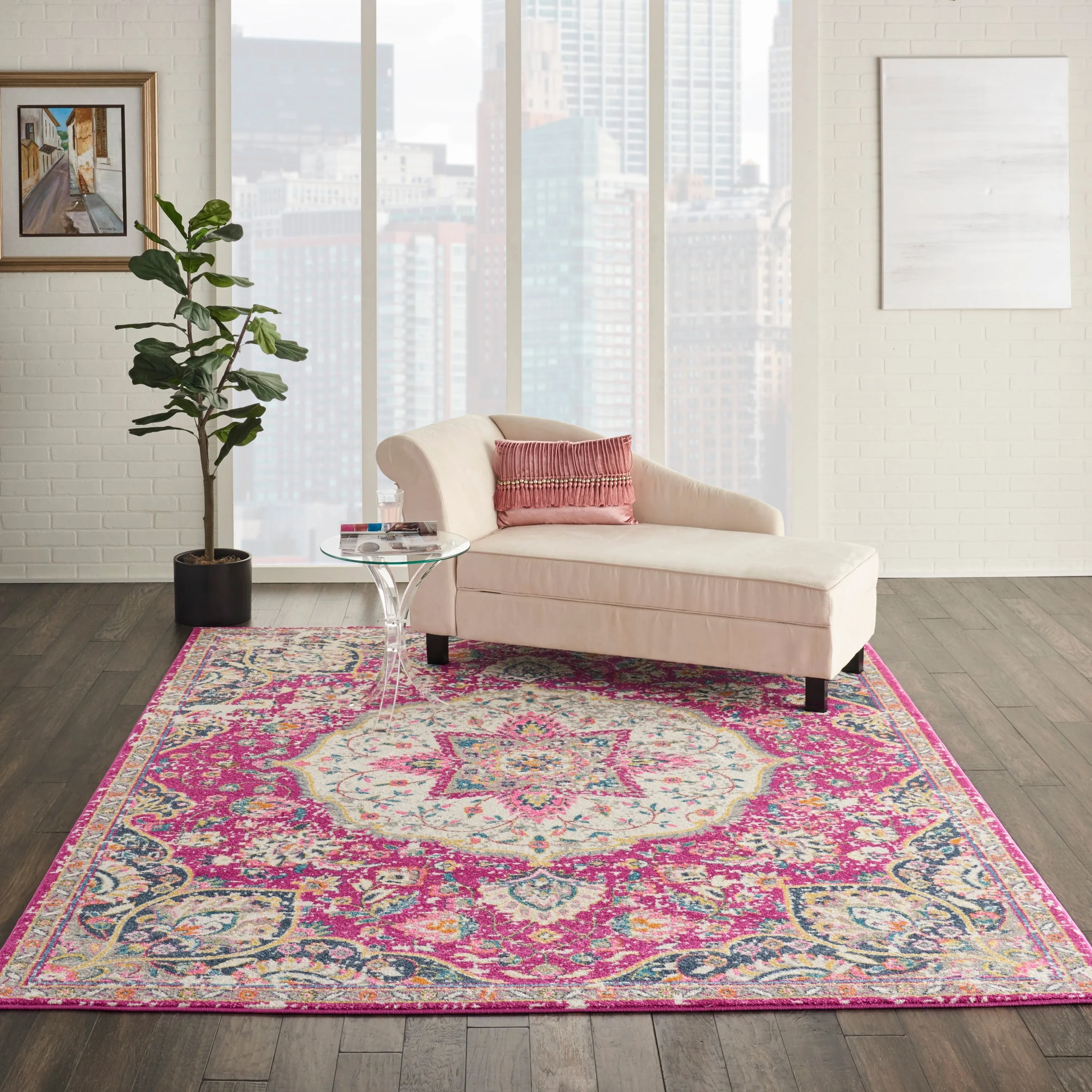 Nourison Cayuga Medallion Area Rug