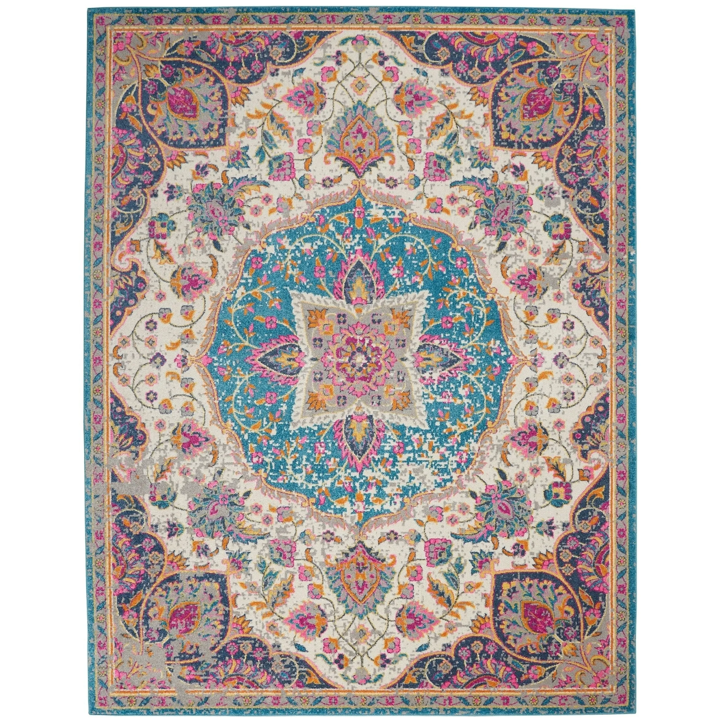 Nourison Cayuga Medallion Area Rug