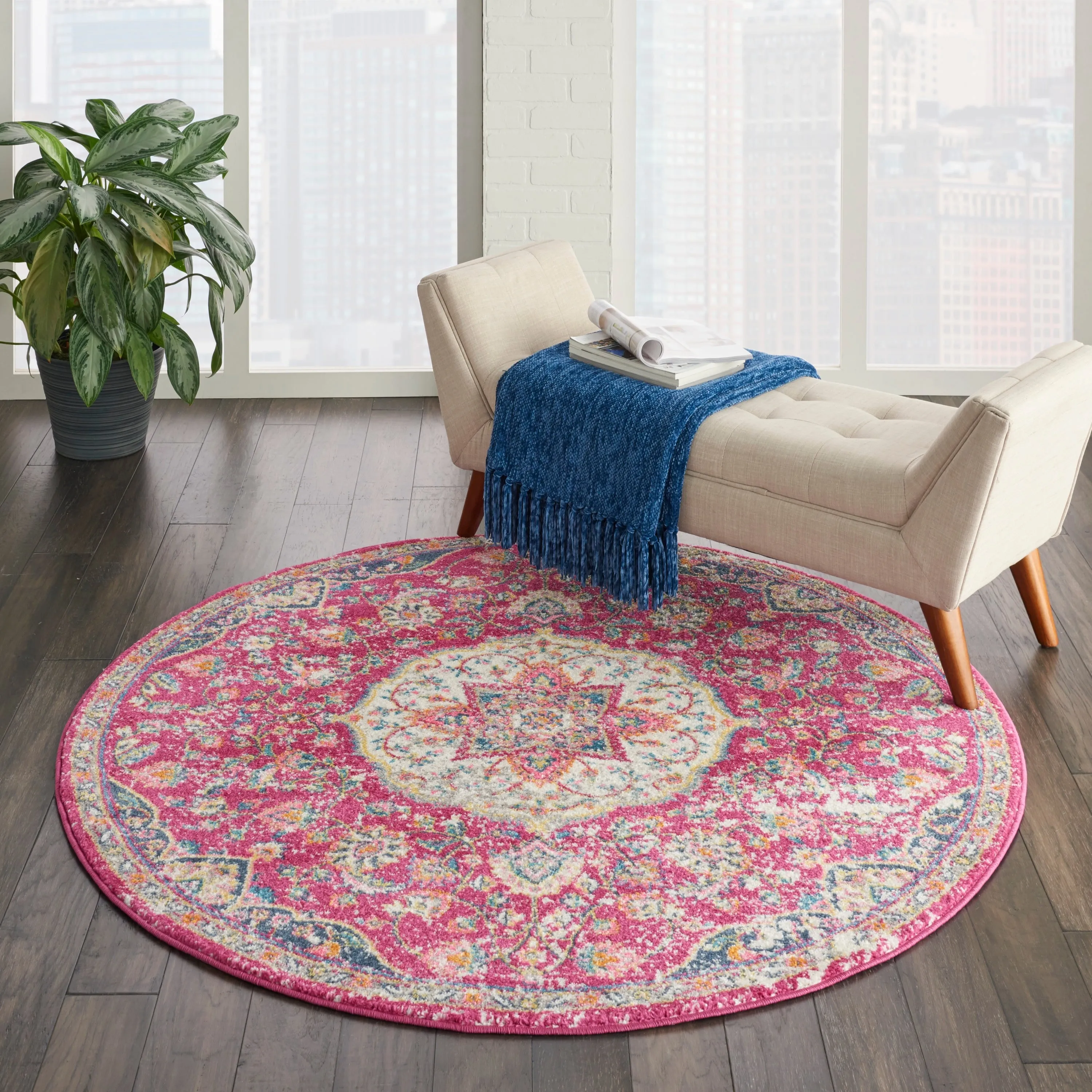 Nourison Cayuga Medallion Area Rug
