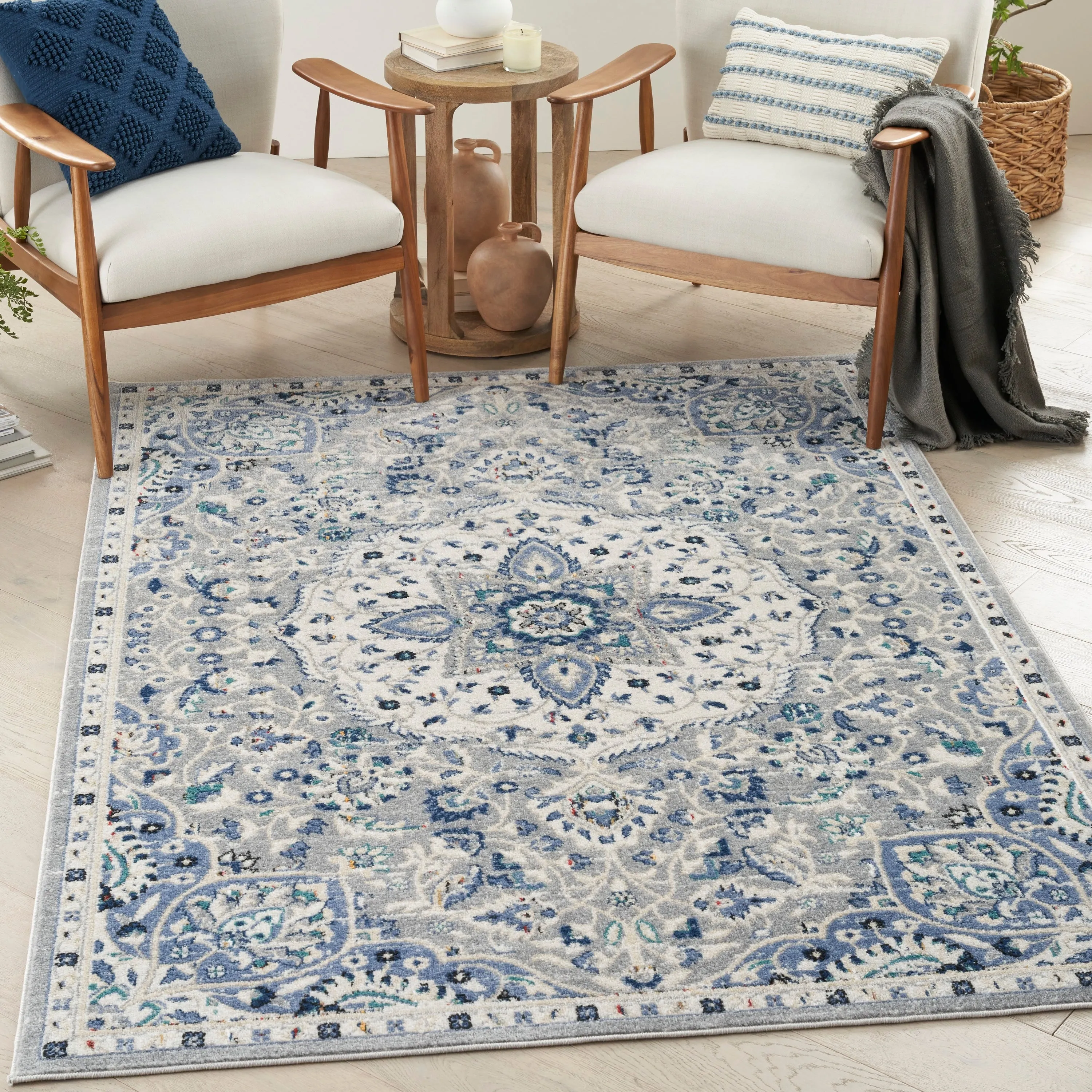 Nourison Cayuga Medallion Area Rug