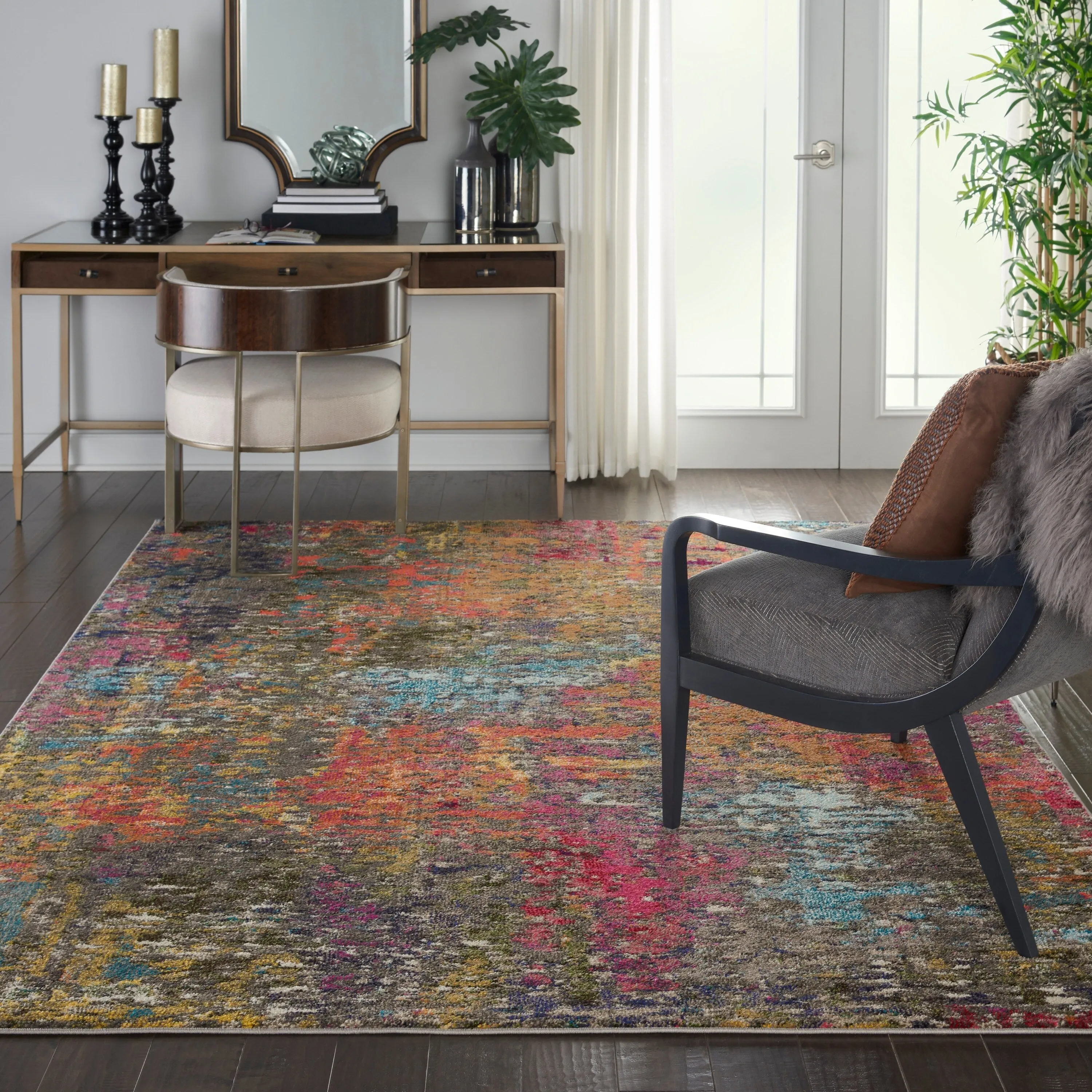 Nourison Celestial Abstract Bohemian Area Rug